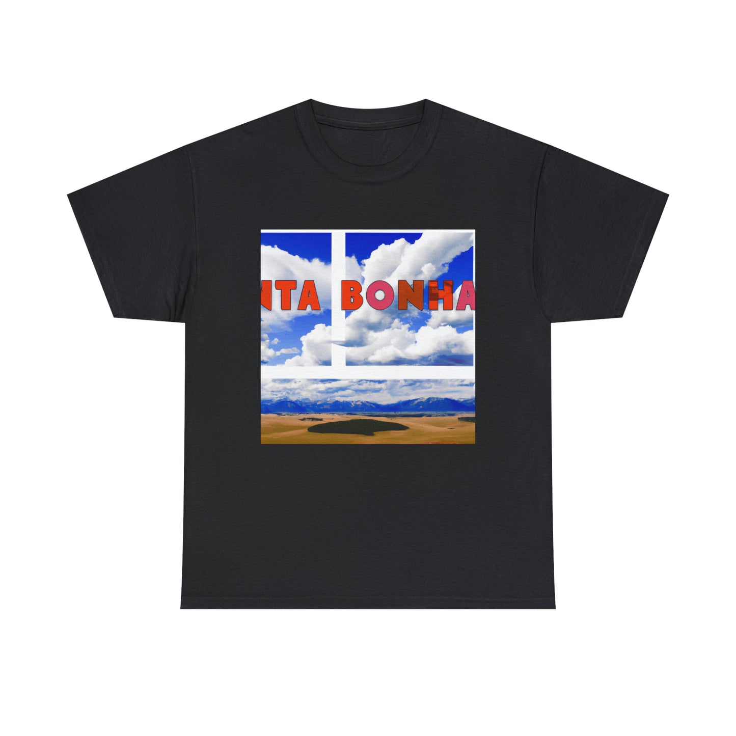 Big Sky Country is a phrase often used to refer to the mountainous parts of the U.S. states of Montana, Idaho, Wyoming, and Colorado. It can also refer to the areas in and around Yellowstone and Glacier National Parks. The - T-shirt