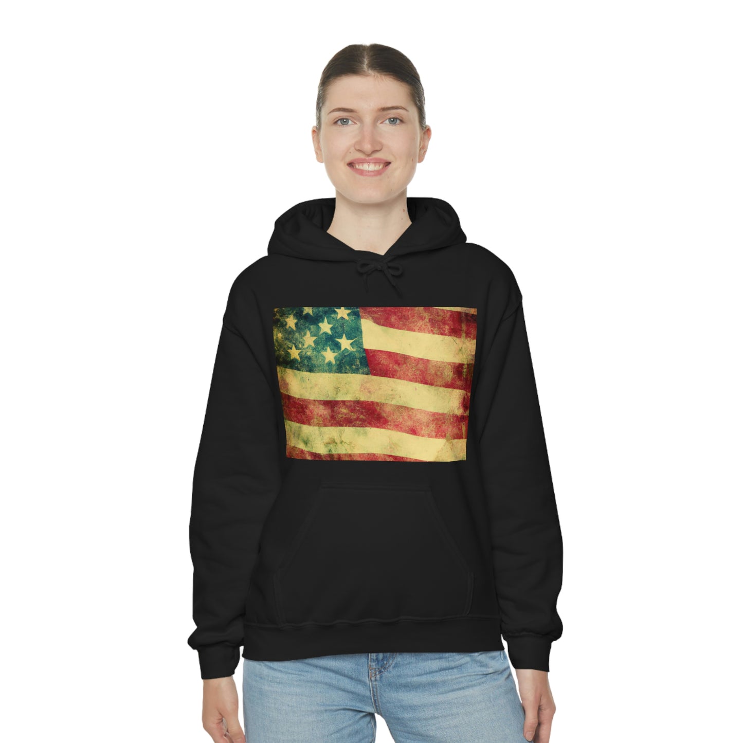 "Whatever America hopes to bring to pass in the world must first come to pass in the heart of America." - Dwight D. Eisenhower - Hoodie