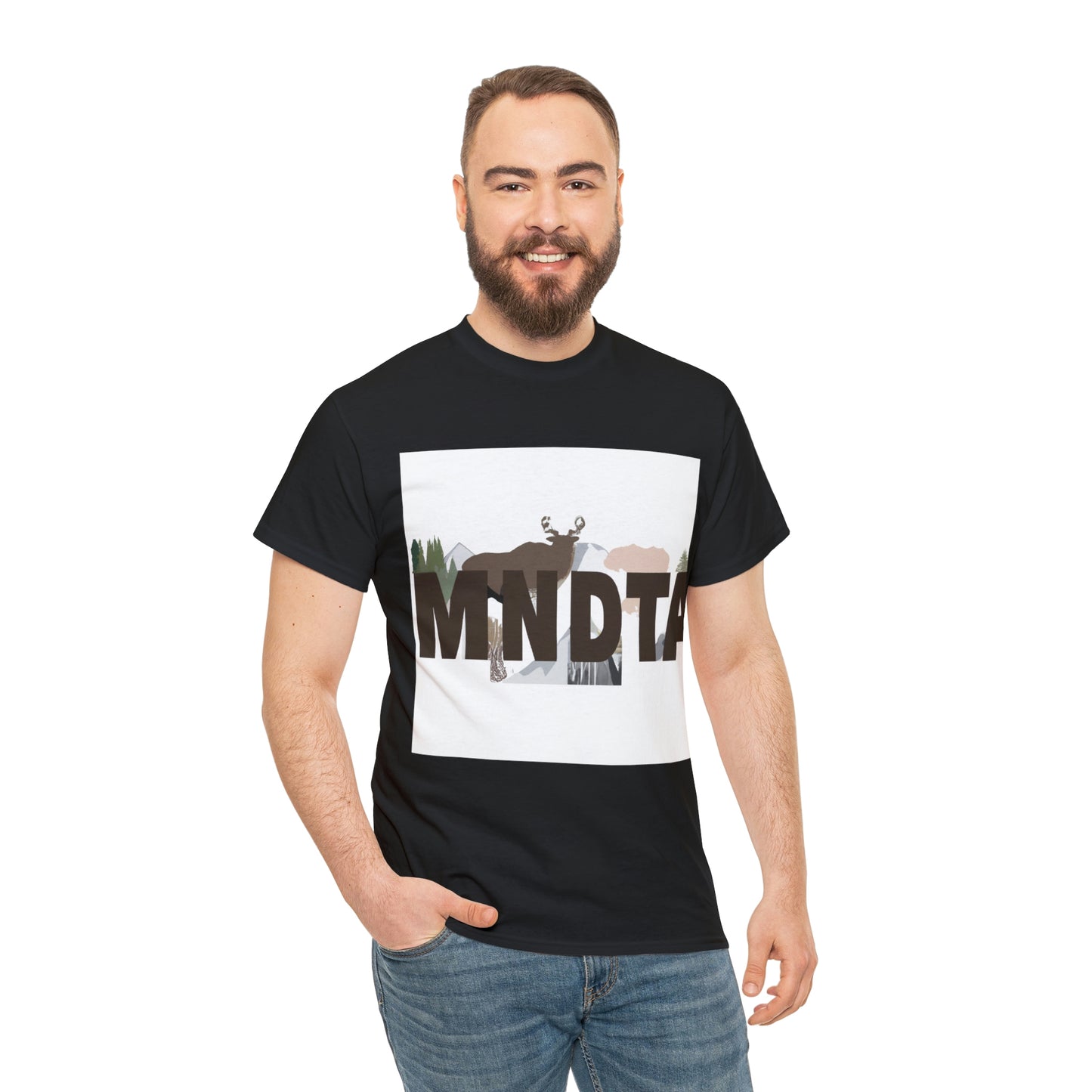 The wild life in Montana is abundant, varied, and diverse. It is home to a wide range of species, from small mammals such as squirrels, chipmunks and jackrabbits, to larger mammals like moose, b - T-shirt