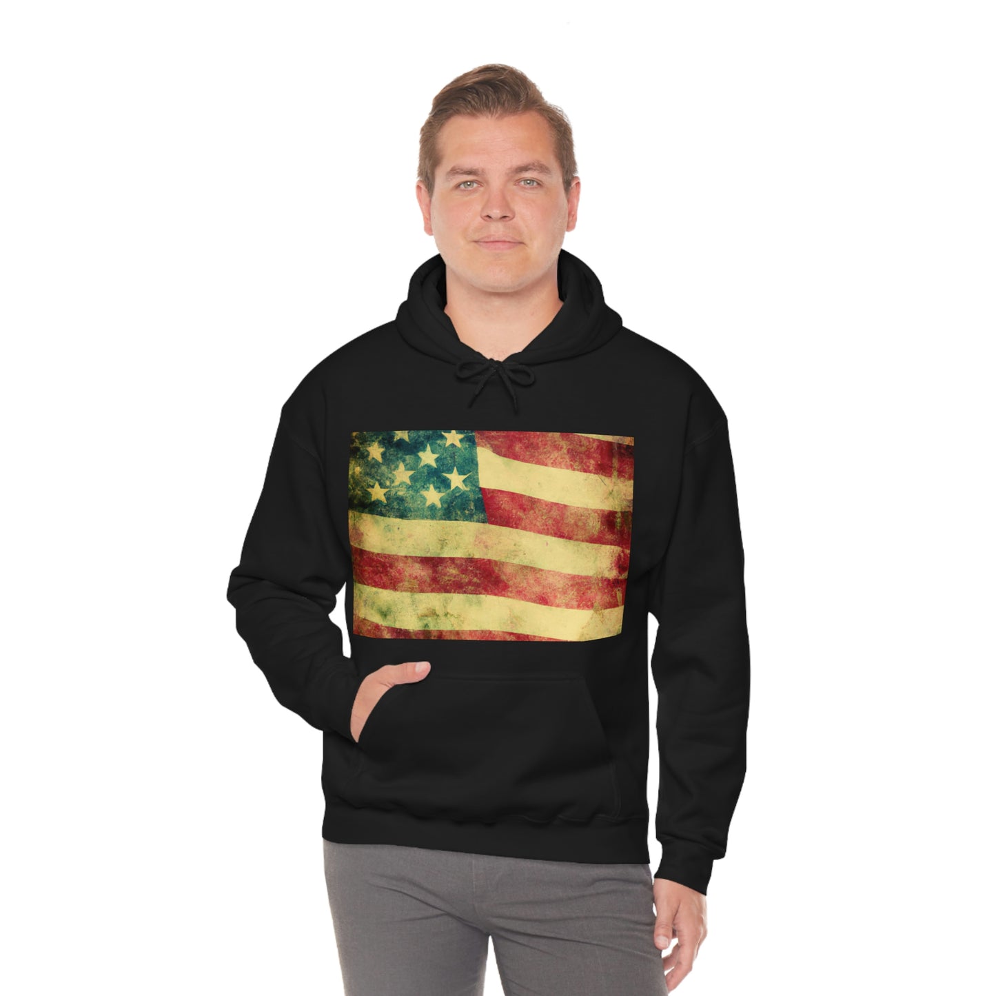 "Whatever America hopes to bring to pass in the world must first come to pass in the heart of America." - Dwight D. Eisenhower - Hoodie