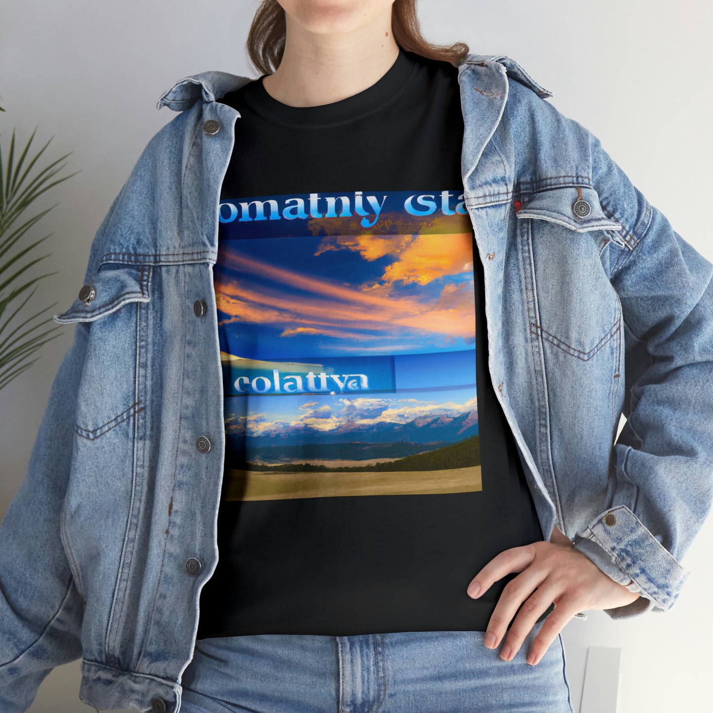 Big Sky Country is a popular nickname for the state of Montana, one of the US states located in the Northern Rocky Mountains region of the United States. This nickname has been used to describe the state since the mid-20th century, likely - T-shirt