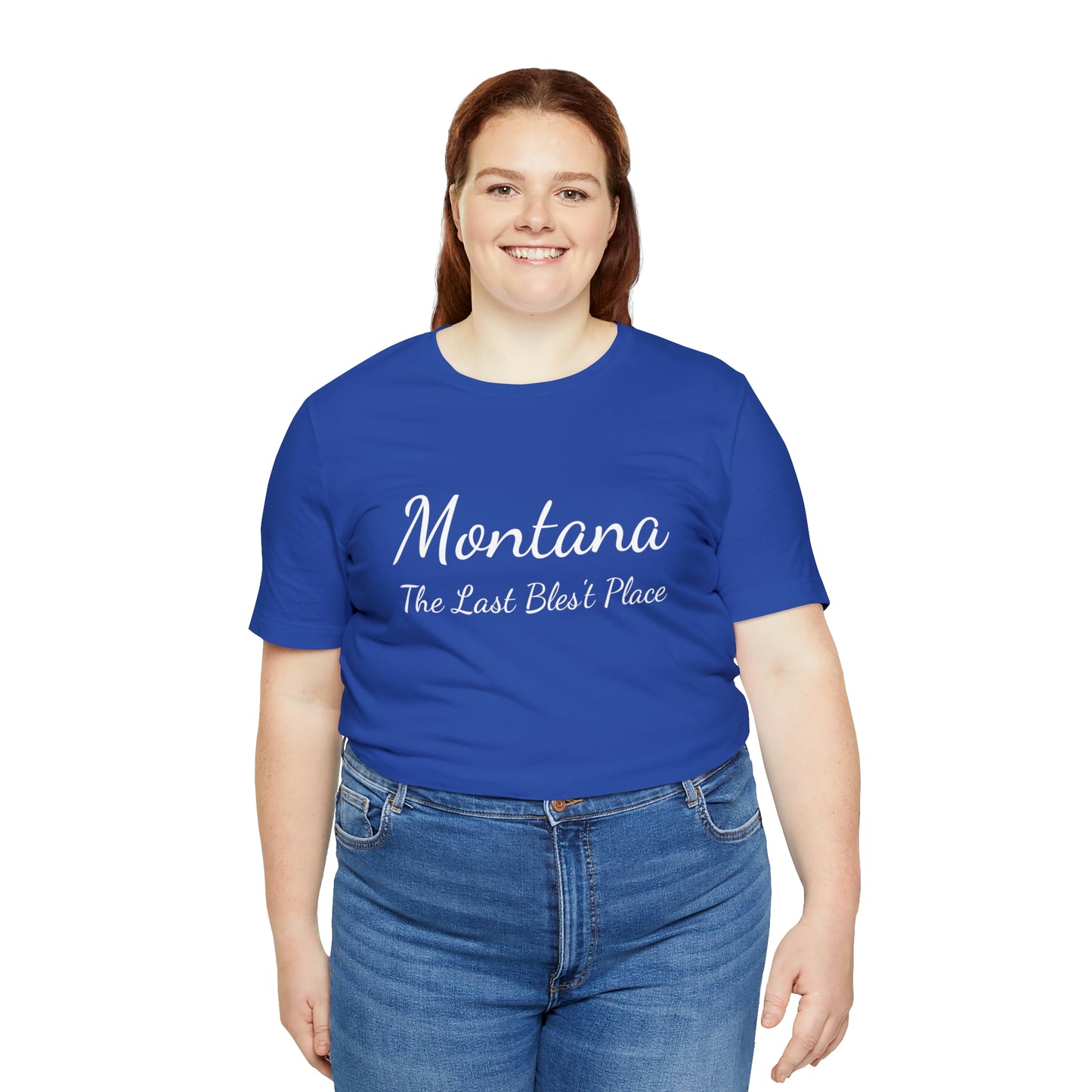 "Montana The Last Bles't Place" Black Ops Unisex Jersey Short Sleeve Tee