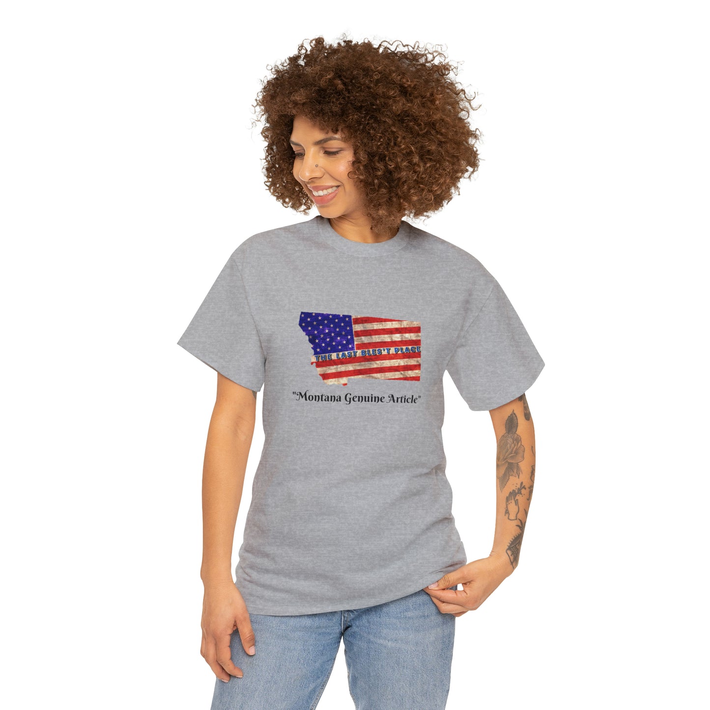 Montana Genuine -  Unisex Heavy Cotton Tee