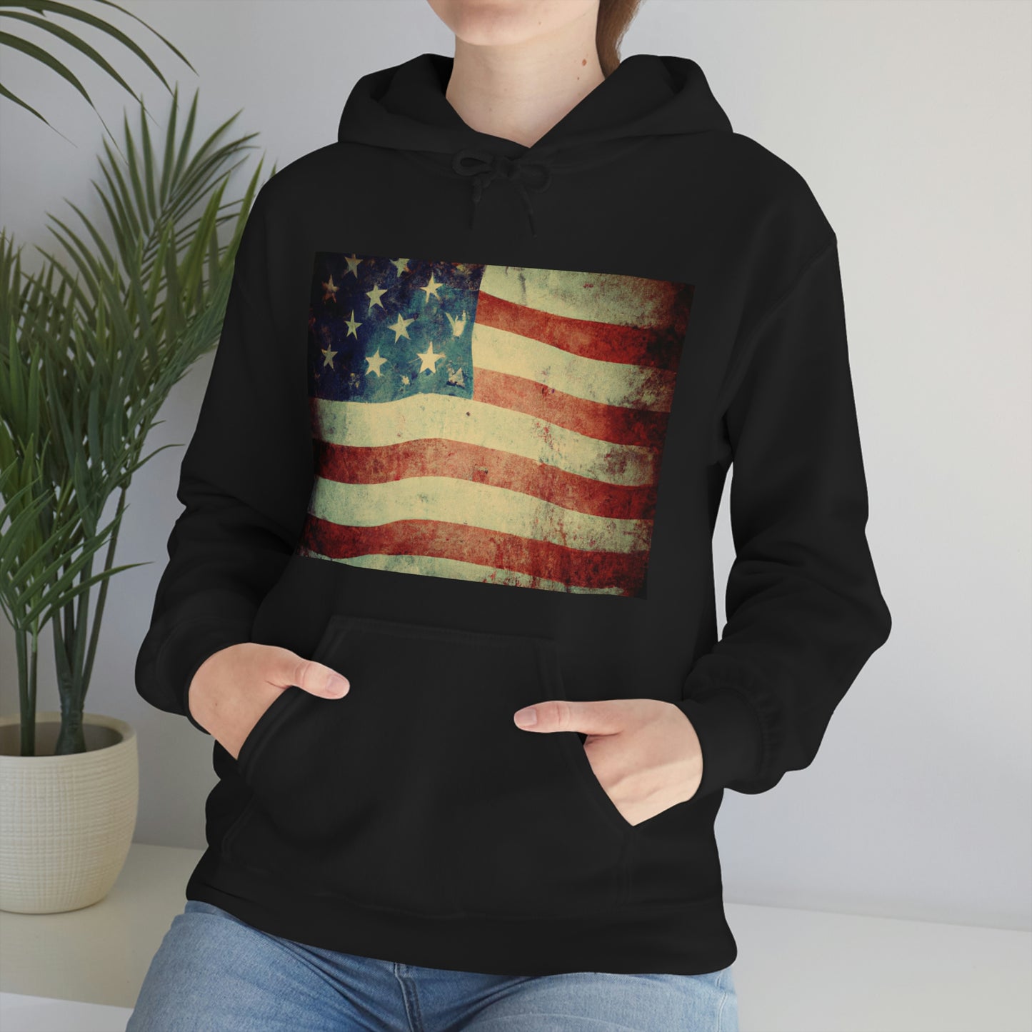 “Our flag does not fly because the wind moves past it. It flies with the last breath of each soldier who died protecting it.” - Unknown - Hoodie