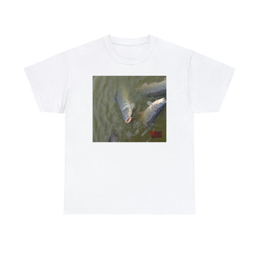 Tropical Tutti Frutti Fish- a colorful freshwater fish with bright yellow, pink, and green scales. - Tshirt