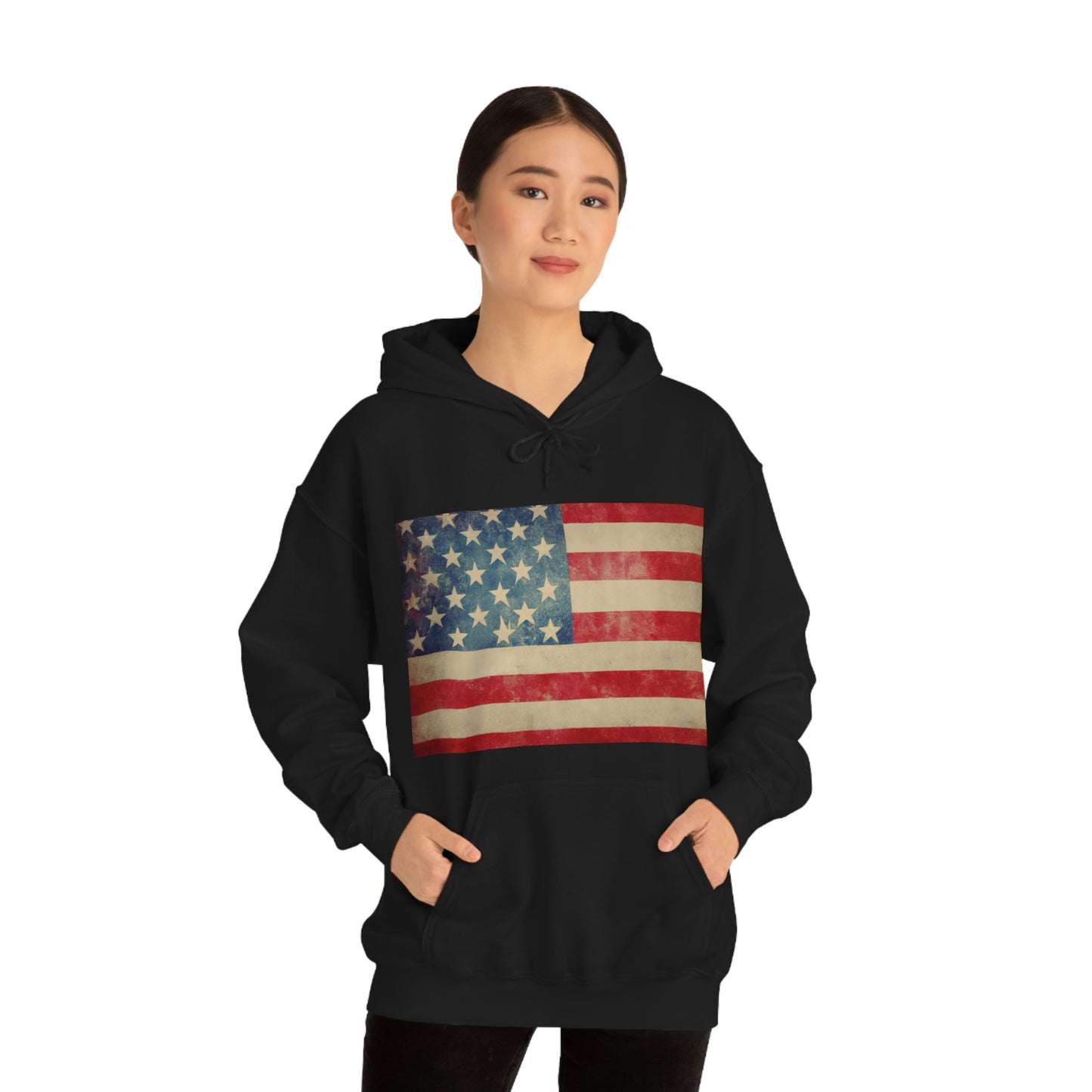 "America was not built on fear. America was built on courage, on imagination and an unbeatable determination to do the job at hand." -Harry S. Truman - Hoodie
