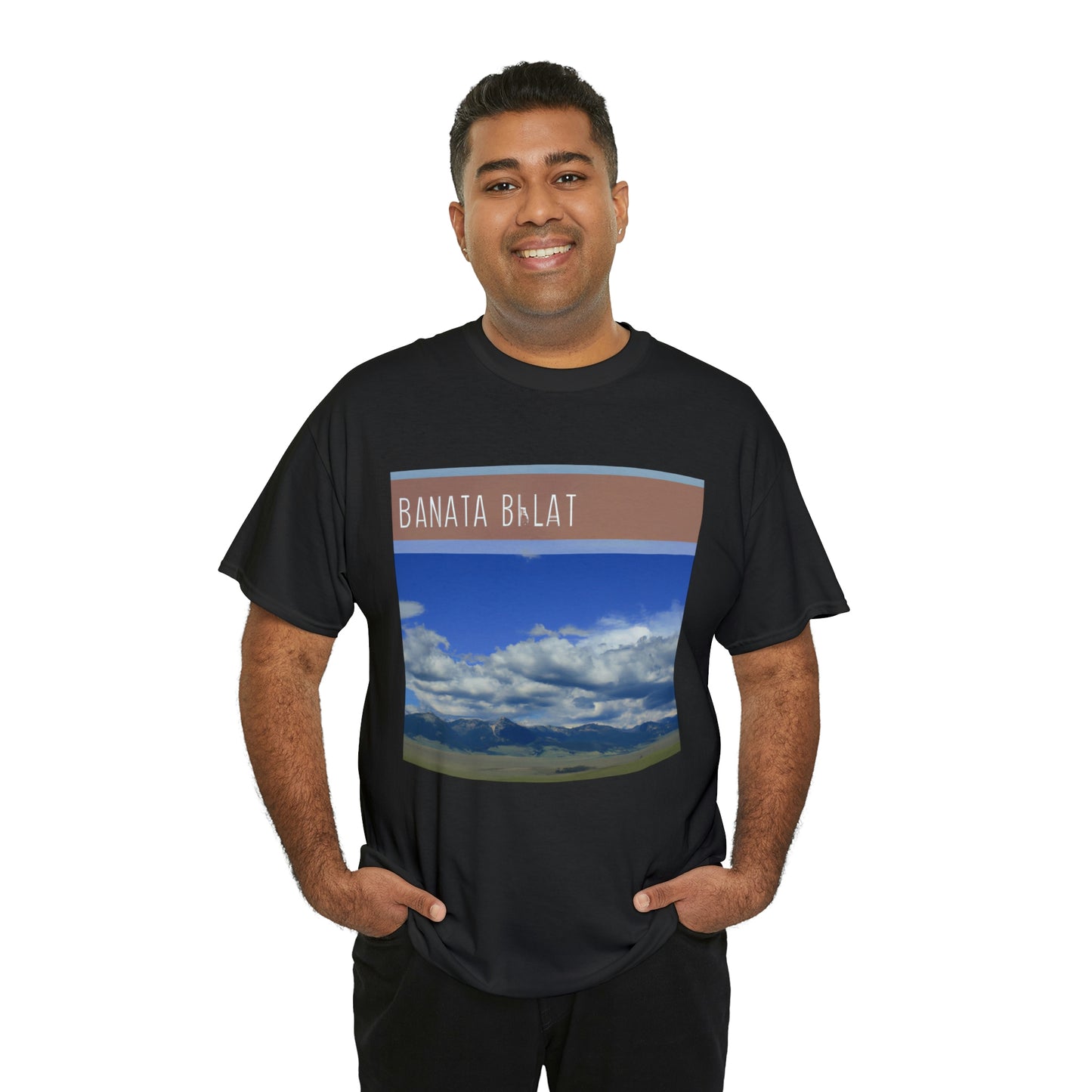 Big Sky Country is a colloquial term used to refer to the western part of the United States. This region is characterized by wide open plains and majestic mountains with pristine wilderness. It is often used to refer to the states of Montana, - T-shirt