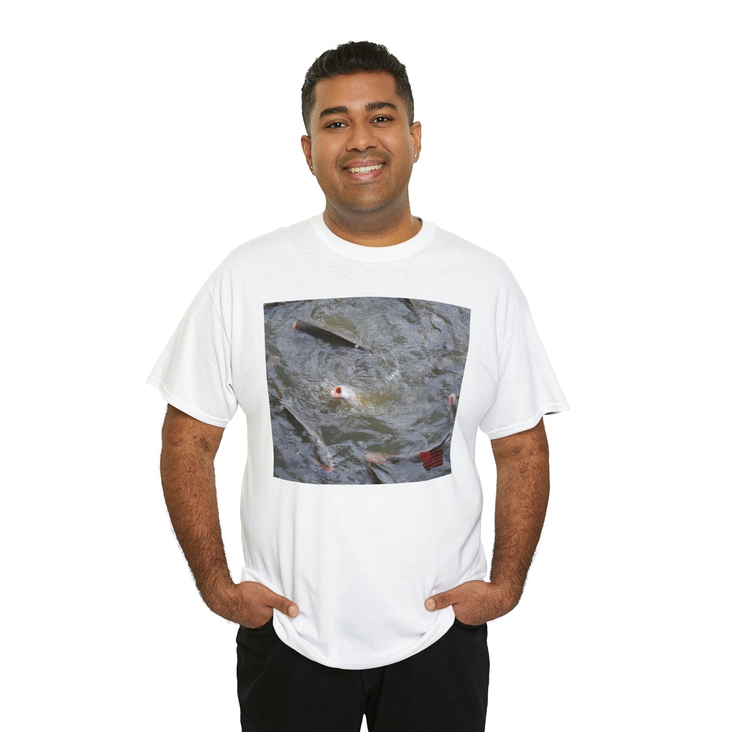 Fancy Quillfish, a sophistiated and multi-colored freshwater fish with large, cascading fins. - Tshirt