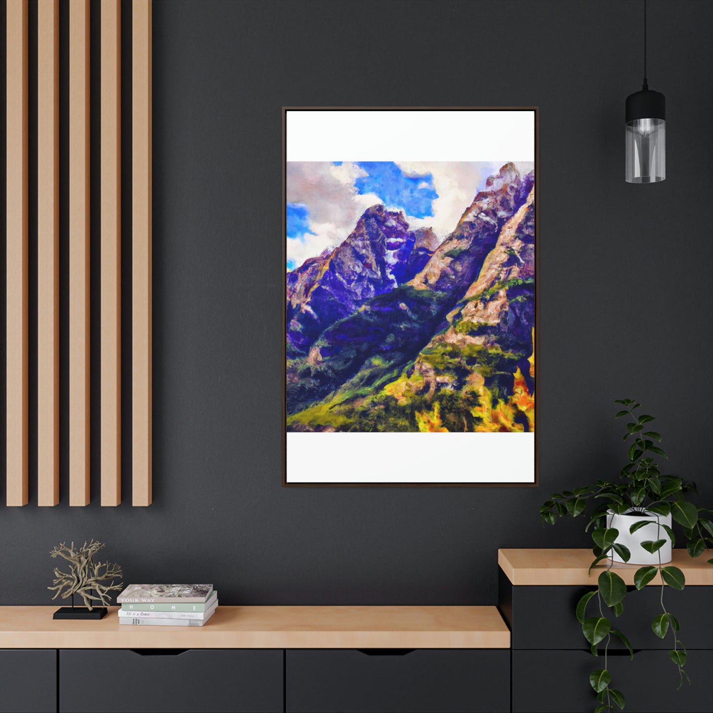 "Enjoy the little things in life." - Canvas