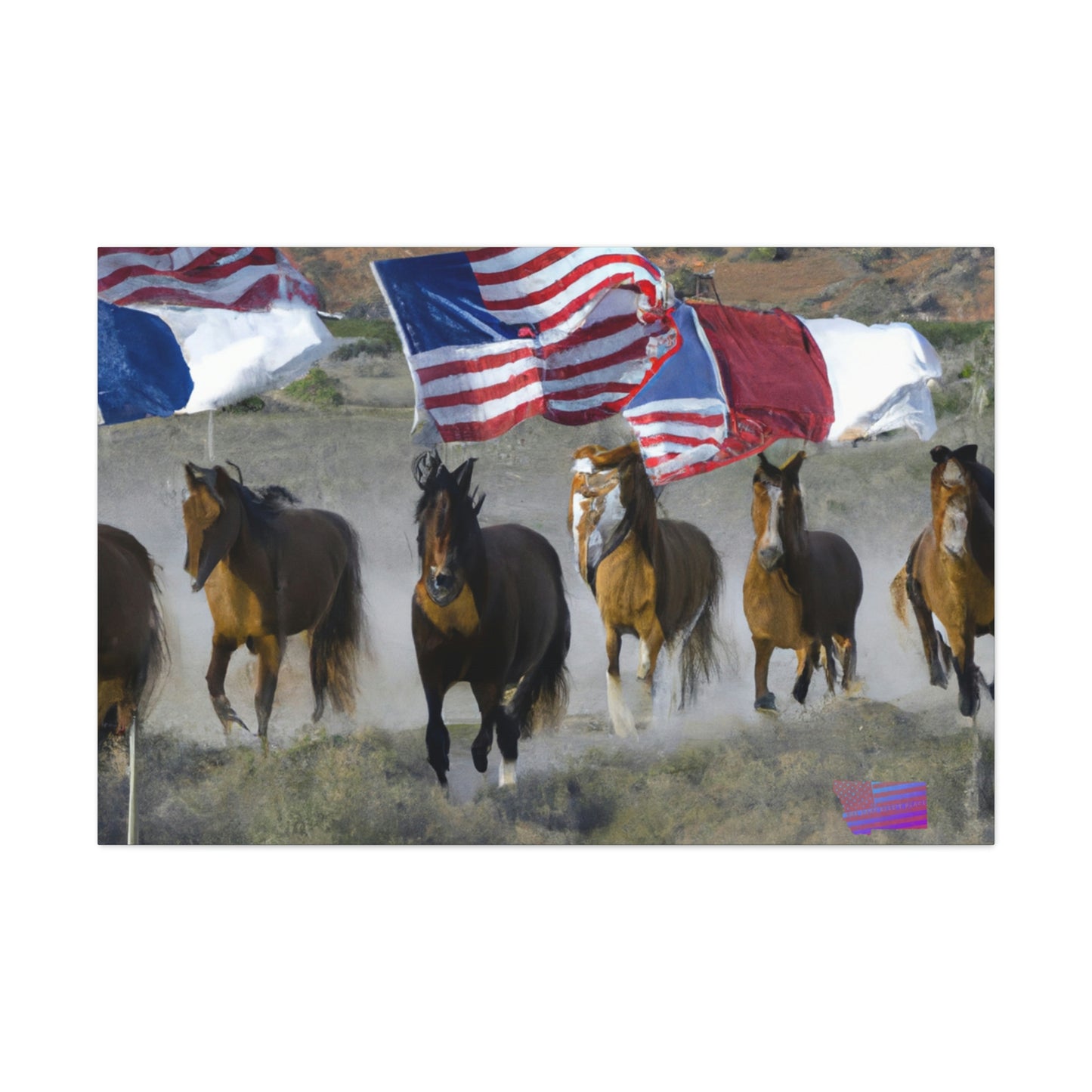 There is no single breed of horse - there are more than 350 different breeds of horses around the world. Some of the most popular breeds include the Thoroughbred, Arabian, American Quarter Horse, and Appaloosa. - Canvas