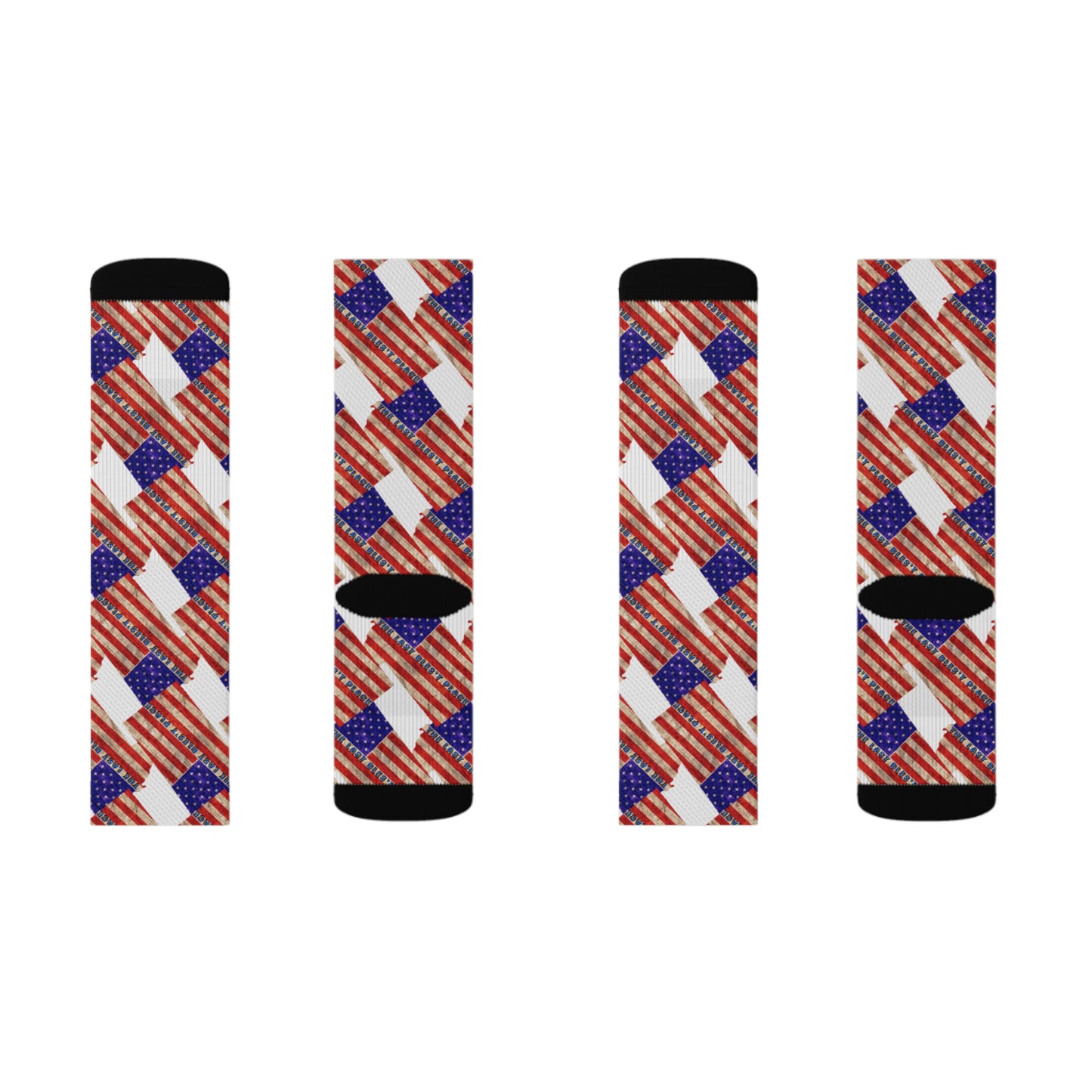 America Sublimation Socks