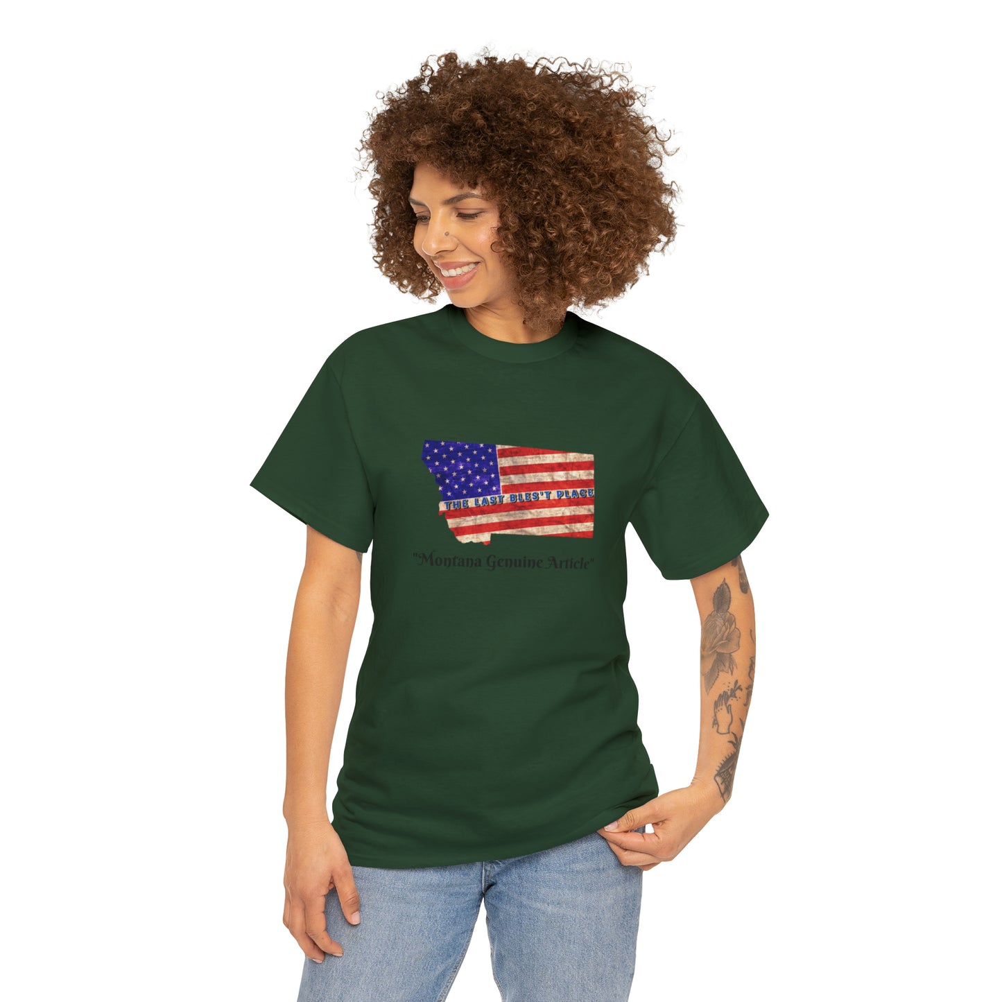 Montana Genuine -  Unisex Heavy Cotton Tee