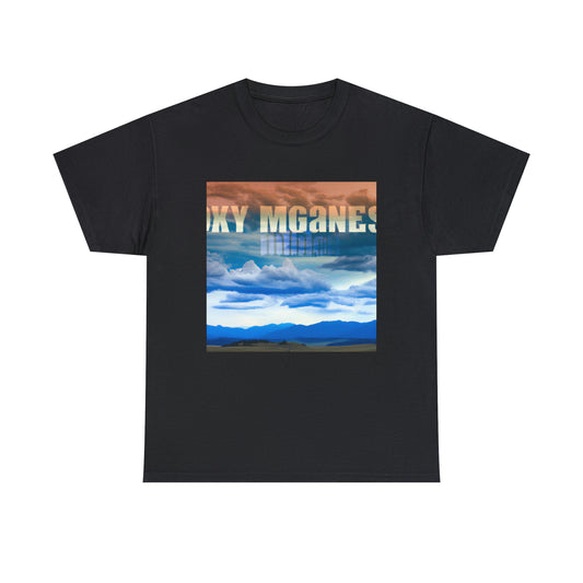 Big Sky Country is a term commonly used to describe the state of Montana in the United States of America. The term is thought to be popularly used because of Montana's vast, open landscapes and skylines, which are open and wide - T-shirt