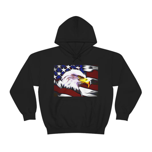 "Whatever America hopes to bring to pass in the world must first come to pass in the heart of America." - Dwight D. Eisenhower - Hoodie