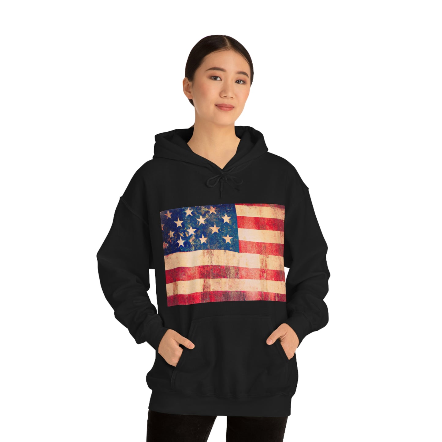 "The American flag is the symbol of our freedom, national pride, and unity as a people. No matter our race, religion, or political beliefs, those stripes and stars bring us together." - Hoodie