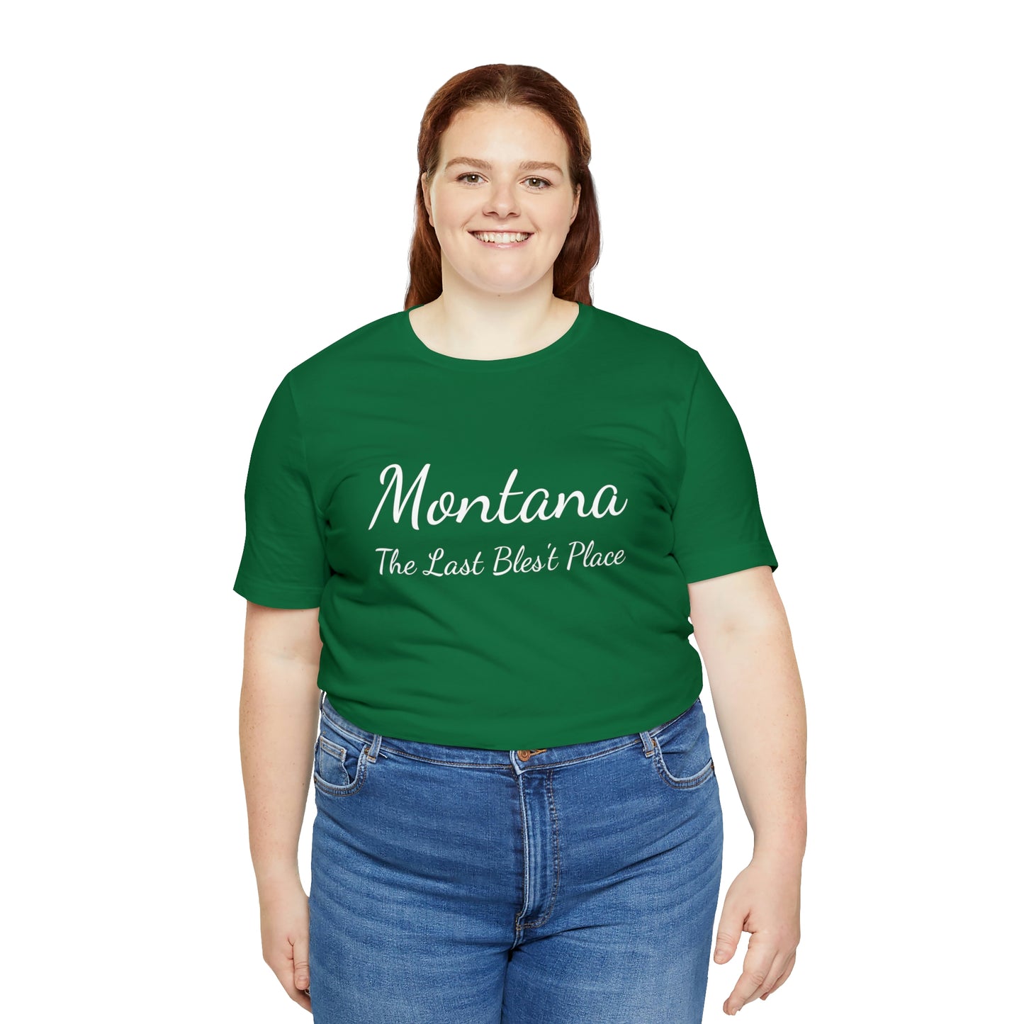 "Montana The Last Bles't Place" Black Ops Unisex Jersey Short Sleeve Tee
