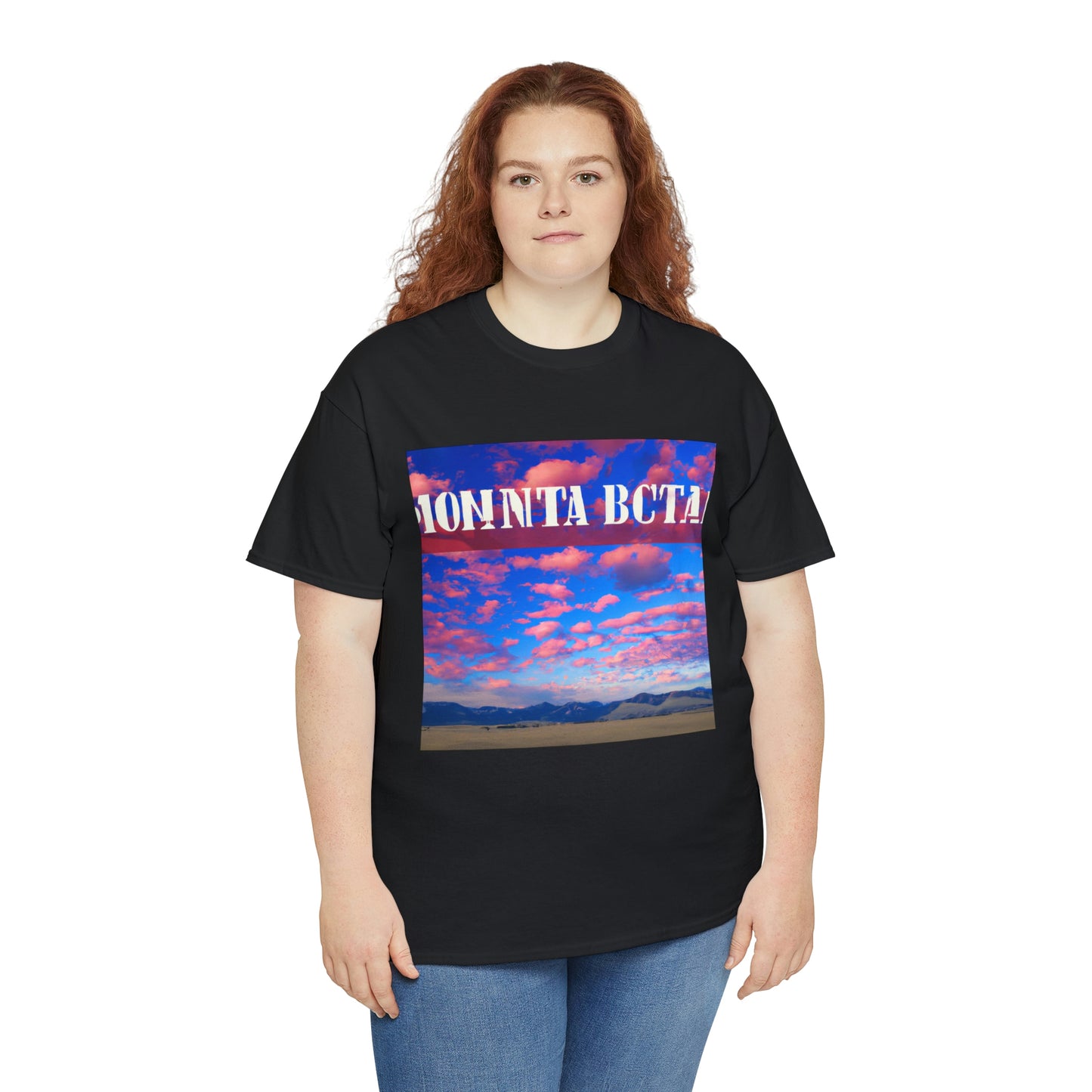 by Robert Plant

Oh, oh, the sky so clear so far and wide,
Bright stars in the night to light our ride,
Lovers in the morning side by side,
In Montana's big sky country.

Oh - T-shirt