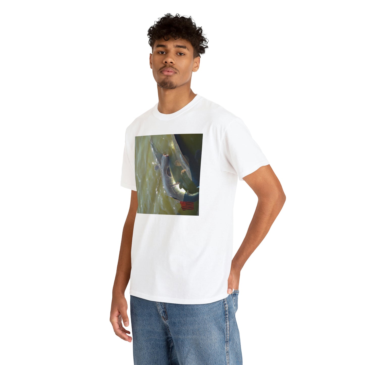 Sea Cowfish. This fish has a flat body with bright green and yellow stripes and a cow-like face. It is native to shallow tropical waters, where it feeds on detritus and algae, and serves as a great cleaning organism - Tshirt