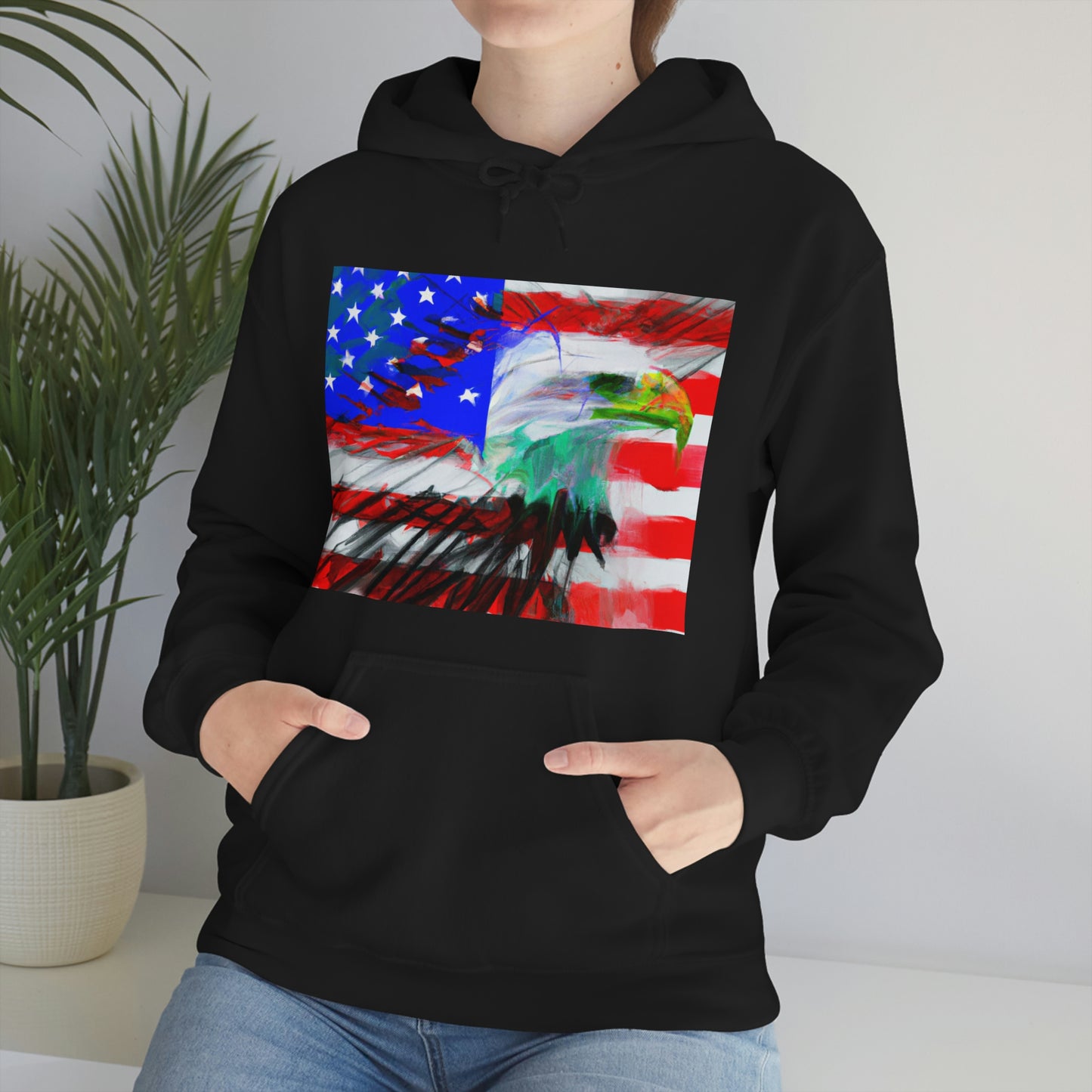 "We the People of the United States, in Order to form a more perfect Union, establish Justice, insure domestic Tranquility, provide for the common defence, promote the general Welfare, and secure the Blessings of Liberty to ourselves and - Hoodie