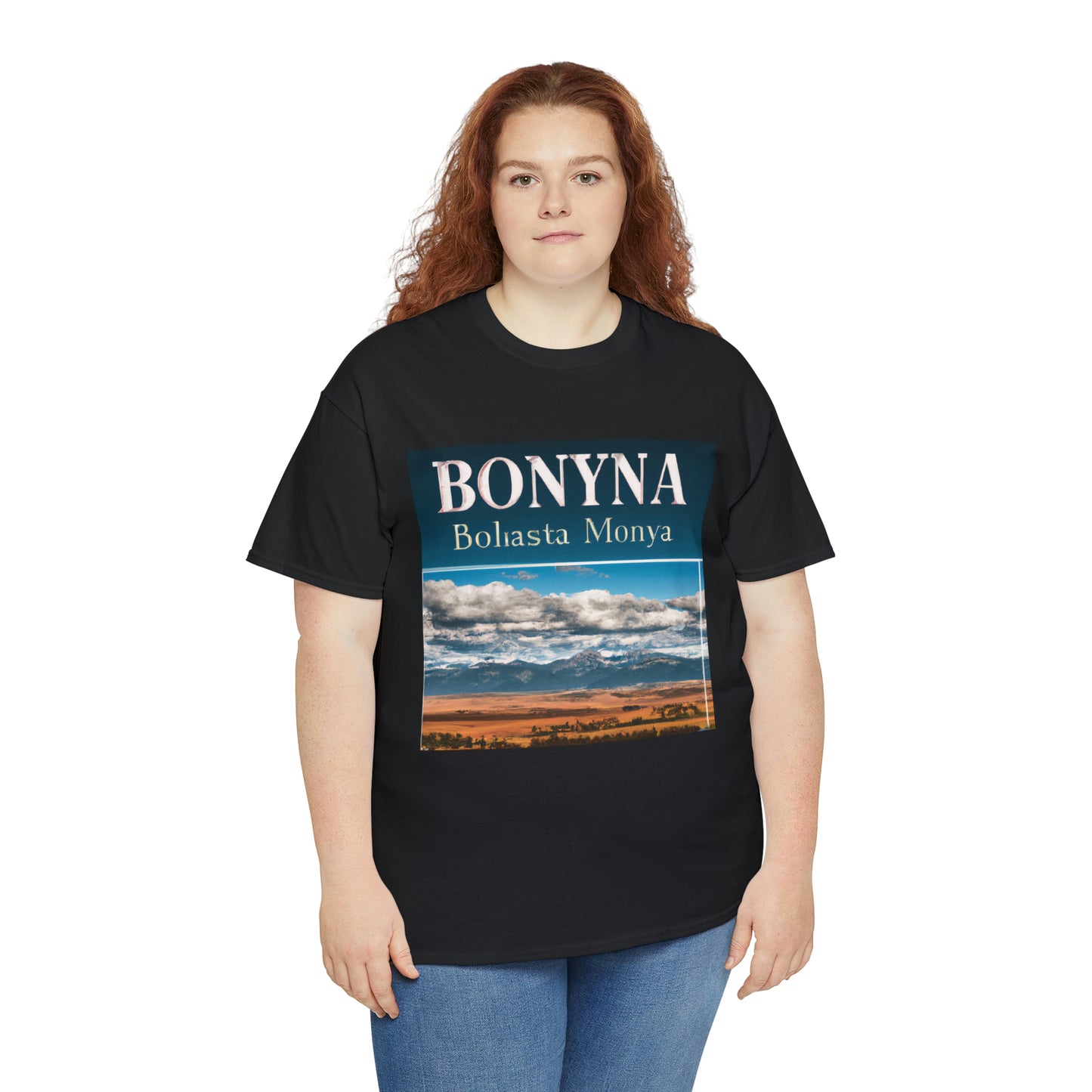 Big Sky Country is a term used to refer to the western region of the United States, mainly Montana, Idaho, and Wyoming. The term was coined by Montana writer A.B. Guthrie in his 1950 novel The Big Sky - T-shirt