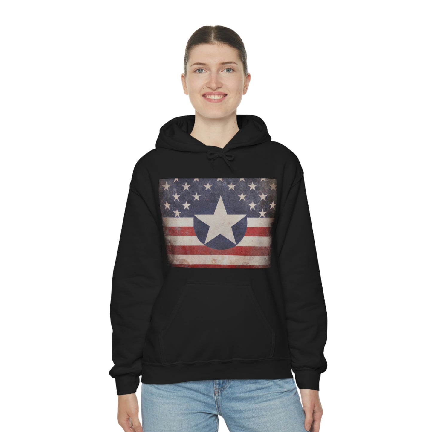 "I revere it, for it is the visible symbol of an infinite deity, the pledge of my allegiance to my country, and the emblem of mankind's brotherhood." - Henry Ward Beecher - Hoodie