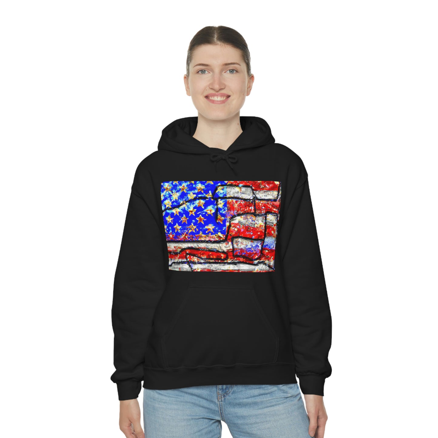 "America is not perfect, but it's the greatest hope of a troubled world."  - President Barack Obama - Hoodie