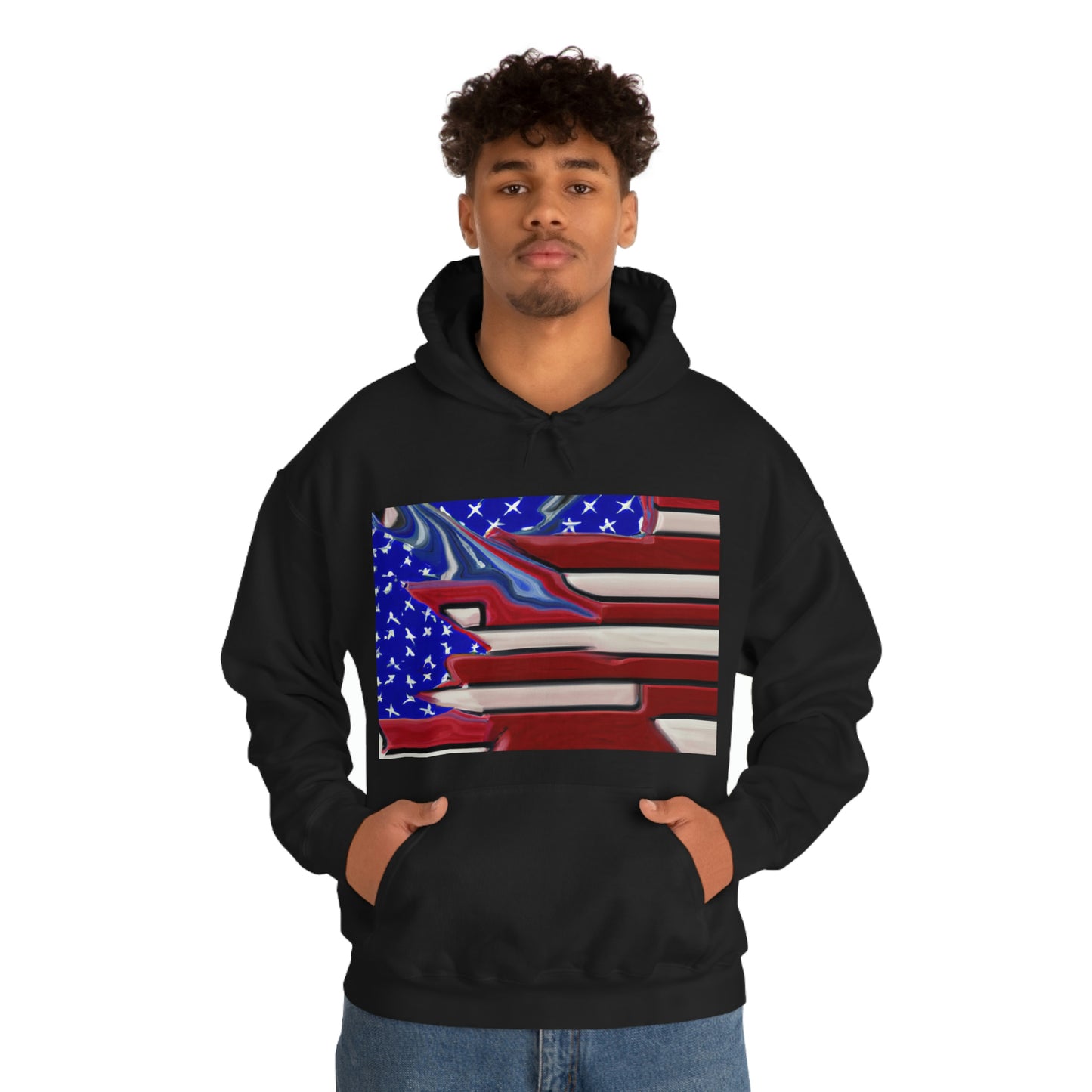 "This is still the land of the free and the home of the brave." - Ronald Reagan - Hoodie