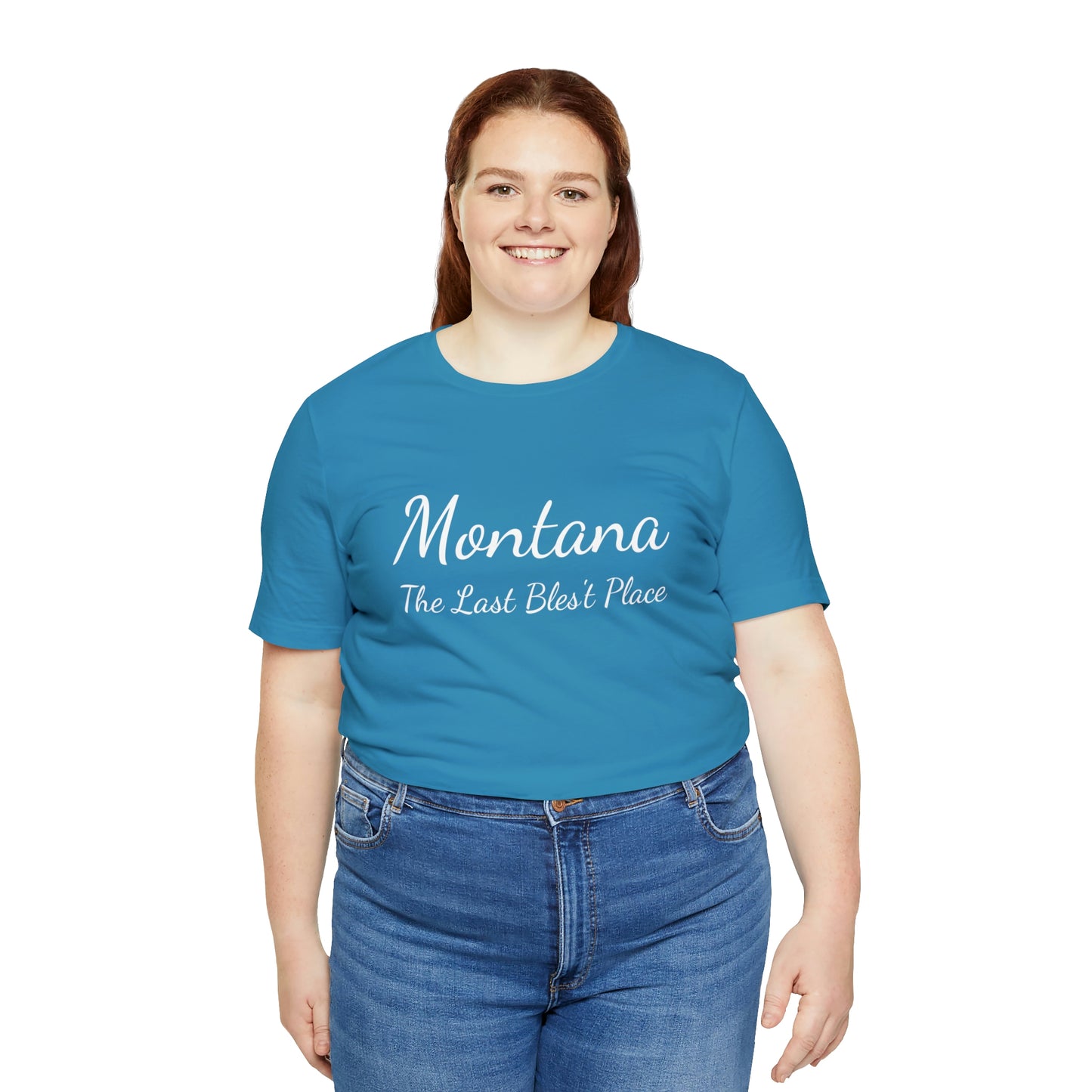 "Montana The Last Bles't Place" Unisex Jersey Short Sleeve Tee