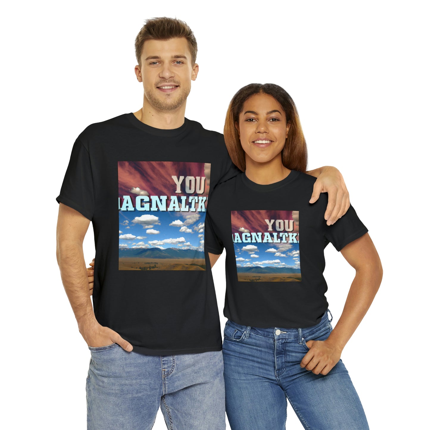 Big Sky Country is a term used to describe the western portion of the United States, primarily The Rocky Mountains and the Great Plains. It includes parts of Montana, Wyoming, Idaho, Nevada, and Utah. The term is often used to inspire - T-shirt