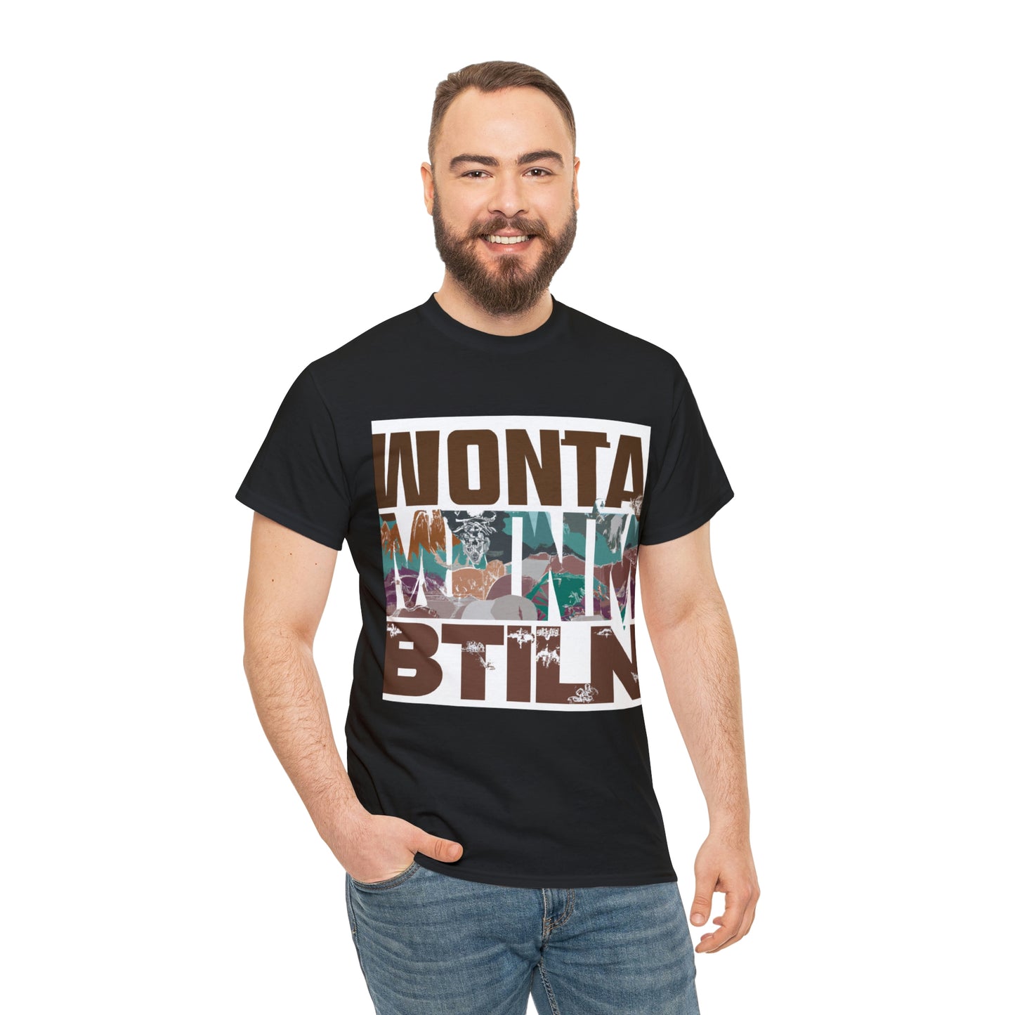 Montana is home to an abundance of wildlife, including bears, elk, bighorn sheep, bison, coyotes, mountain lions, white-tailed deer, moose, and wolves. Other species of wildlife include bald e - T-shirt