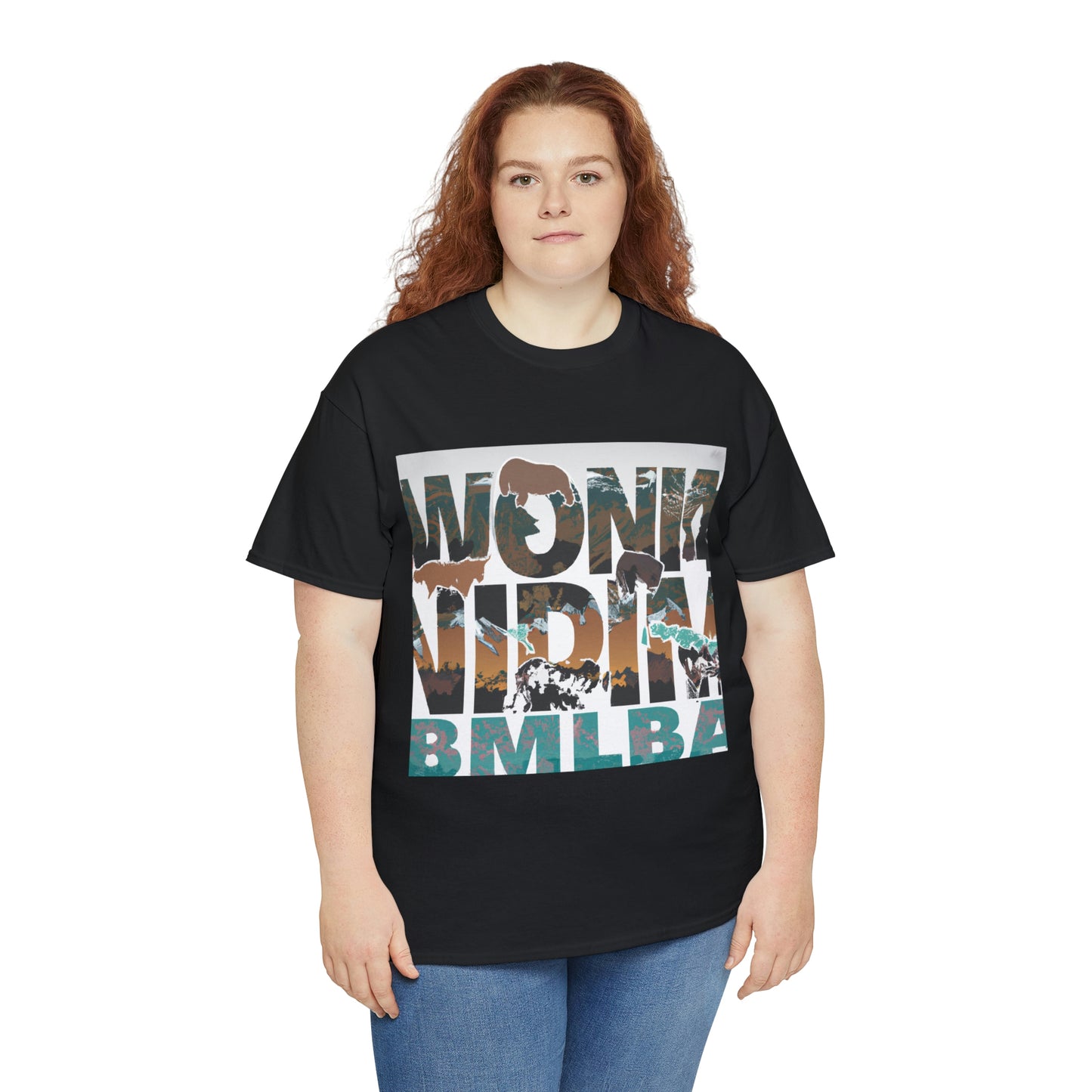 Montana has a wide variety of wild life, many of which are unique to the state. Common wildlife species can be seen throughout the state, and include grizzly bears, moose, elk, deer, bighorn sheep, - T-shirt