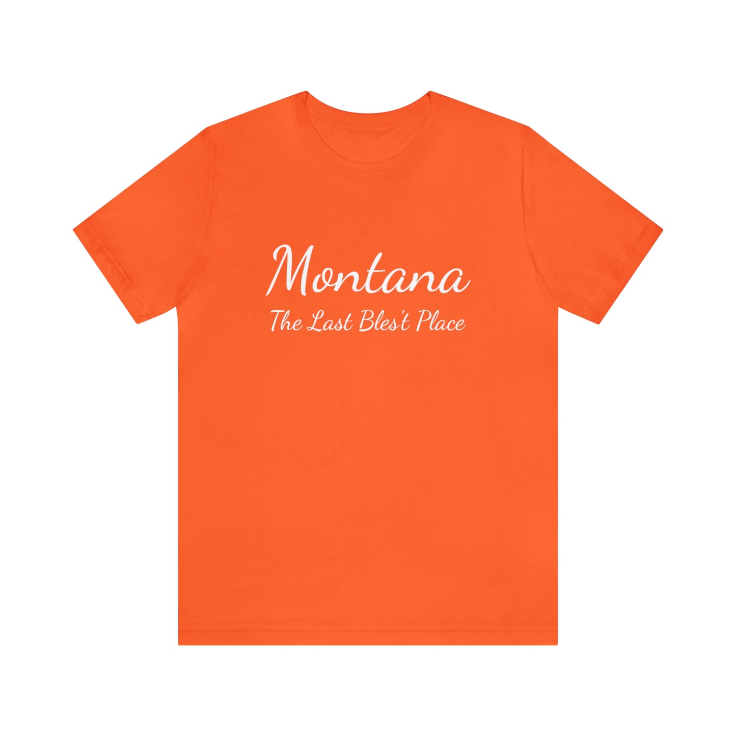 "Montana The Last Bles't Place" Black Ops Unisex Jersey Short Sleeve Tee