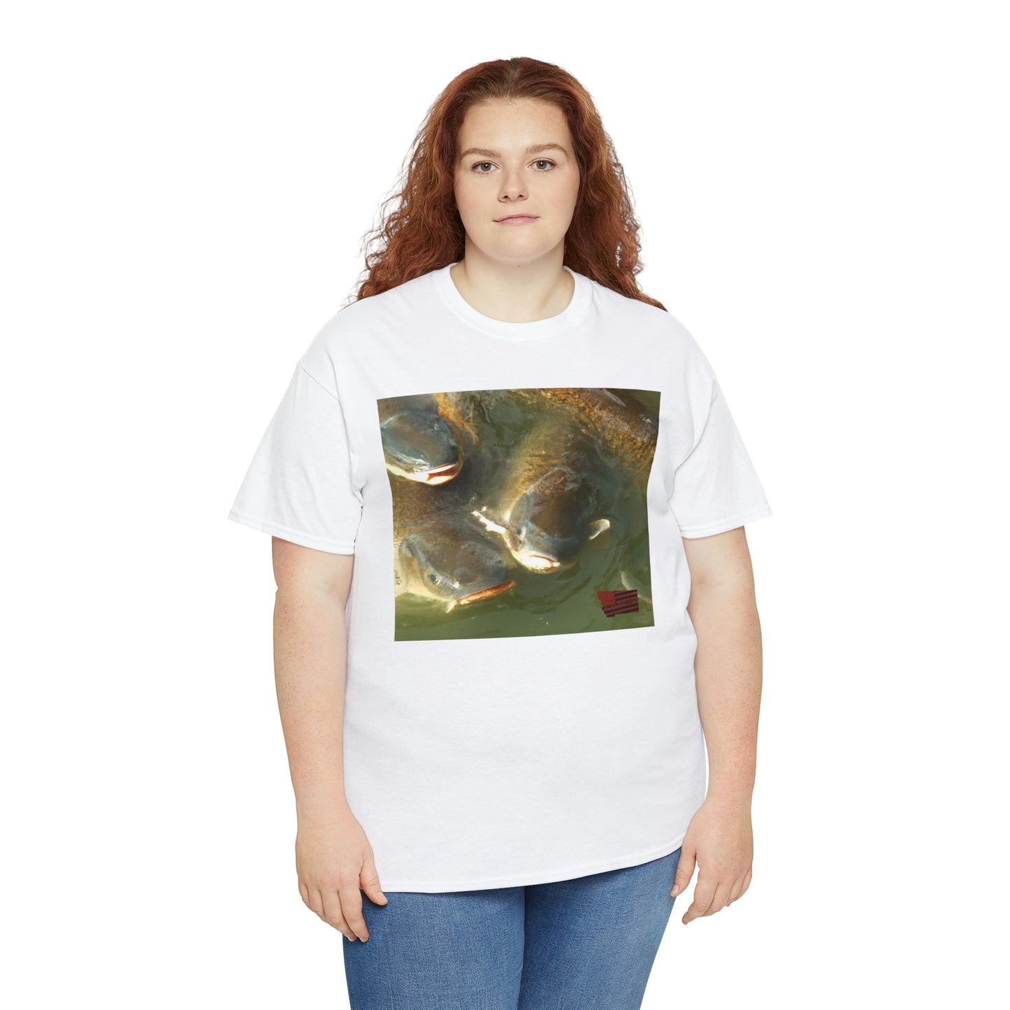 Albino Starburst Platyfish - Tshirt