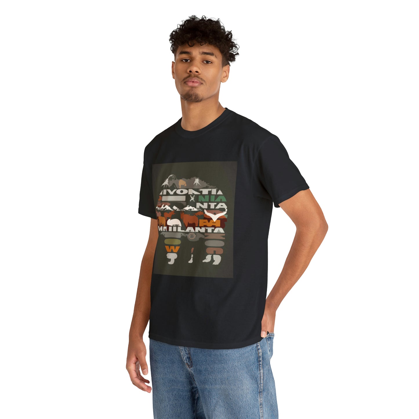Montana's array of wildlife is diverse and plentiful, from wily mammals like gray wolves, grizzly bears, and cougars to majestic birds of prey like bald eagles and ospreys. The state plays home to a variety of - T-shirt