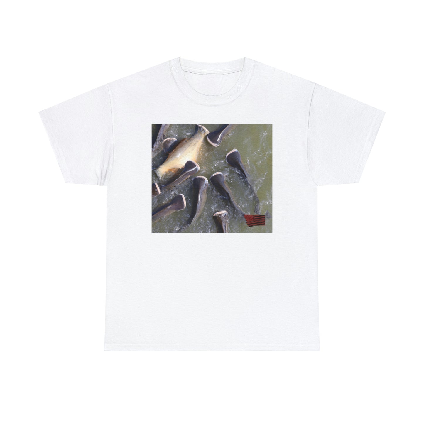 Fendragon Fish - A hybrid variety of fish created by crossbreeding a fantail goldfish and a Siamese Fighting Fish. It has bright colors, an energetic temperament, and a long, flowing fin. - Tshirt