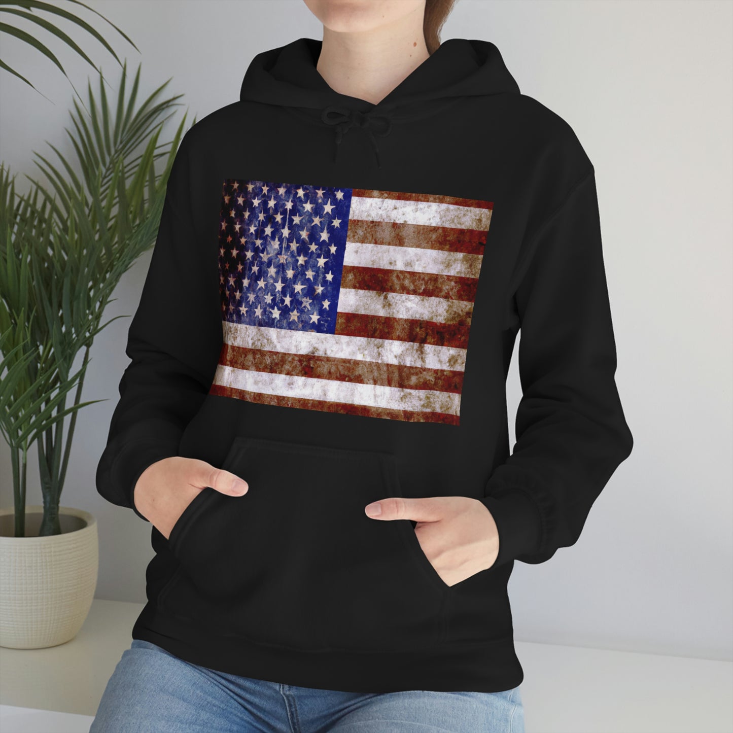 "The American flag is the symbol of our freedom, national pride, and unity as a people. Always remember that no matter our differences, we are united by the red, white, and blue." - Hoodie