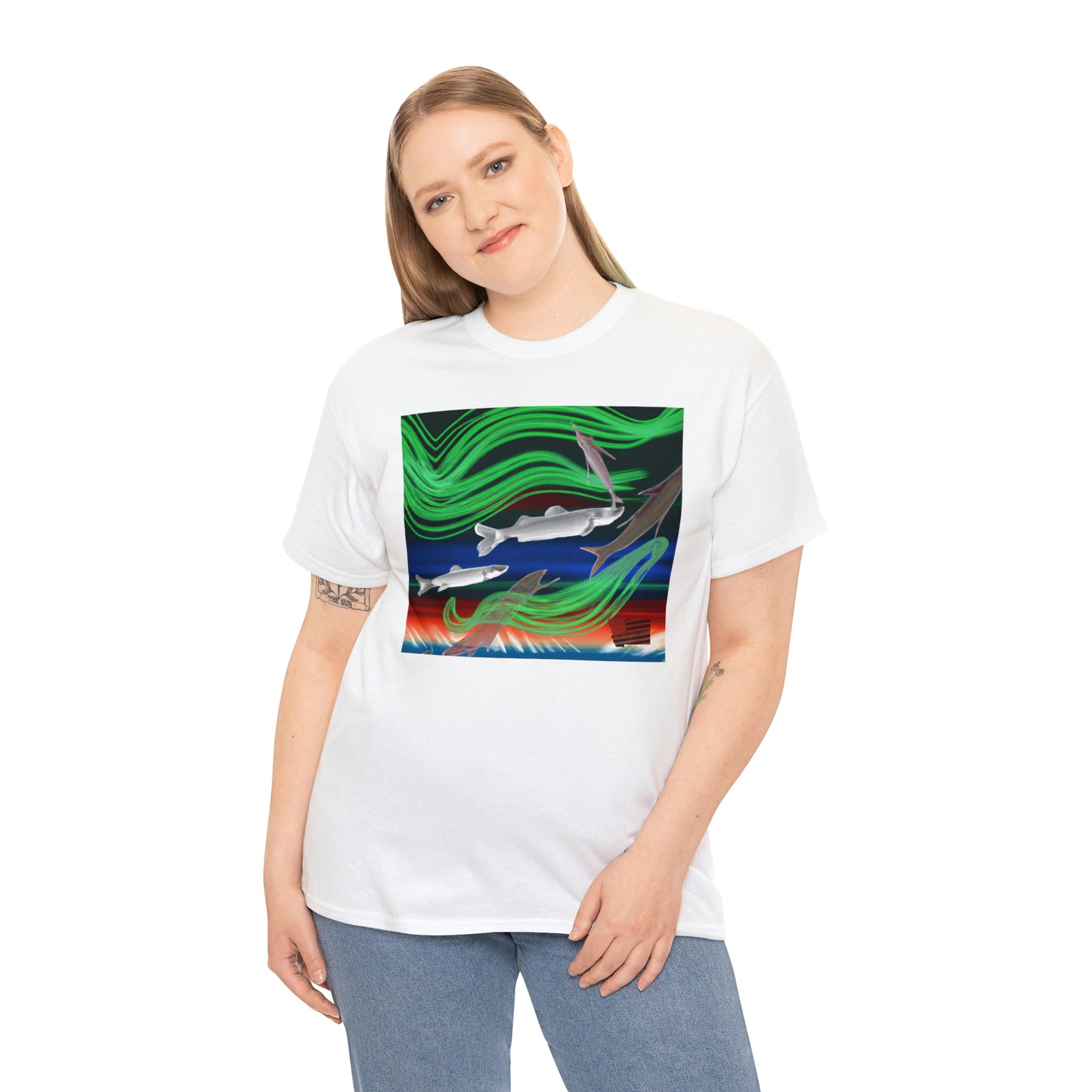 Shroom Fish - a breed of fish with a unique mushroom-like pattern on its scales. They are colorful, low maintenance, and hardy freshwater fish ideal for the home aquarium. - Tshirt