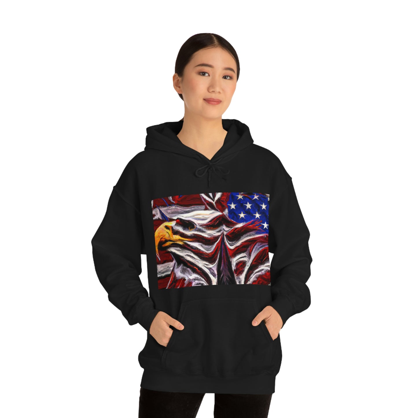 "America will never be destroyed from the outside. If we falter and lose our freedoms, it will be because we destroyed ourselves." - Abraham Lincoln - Hoodie