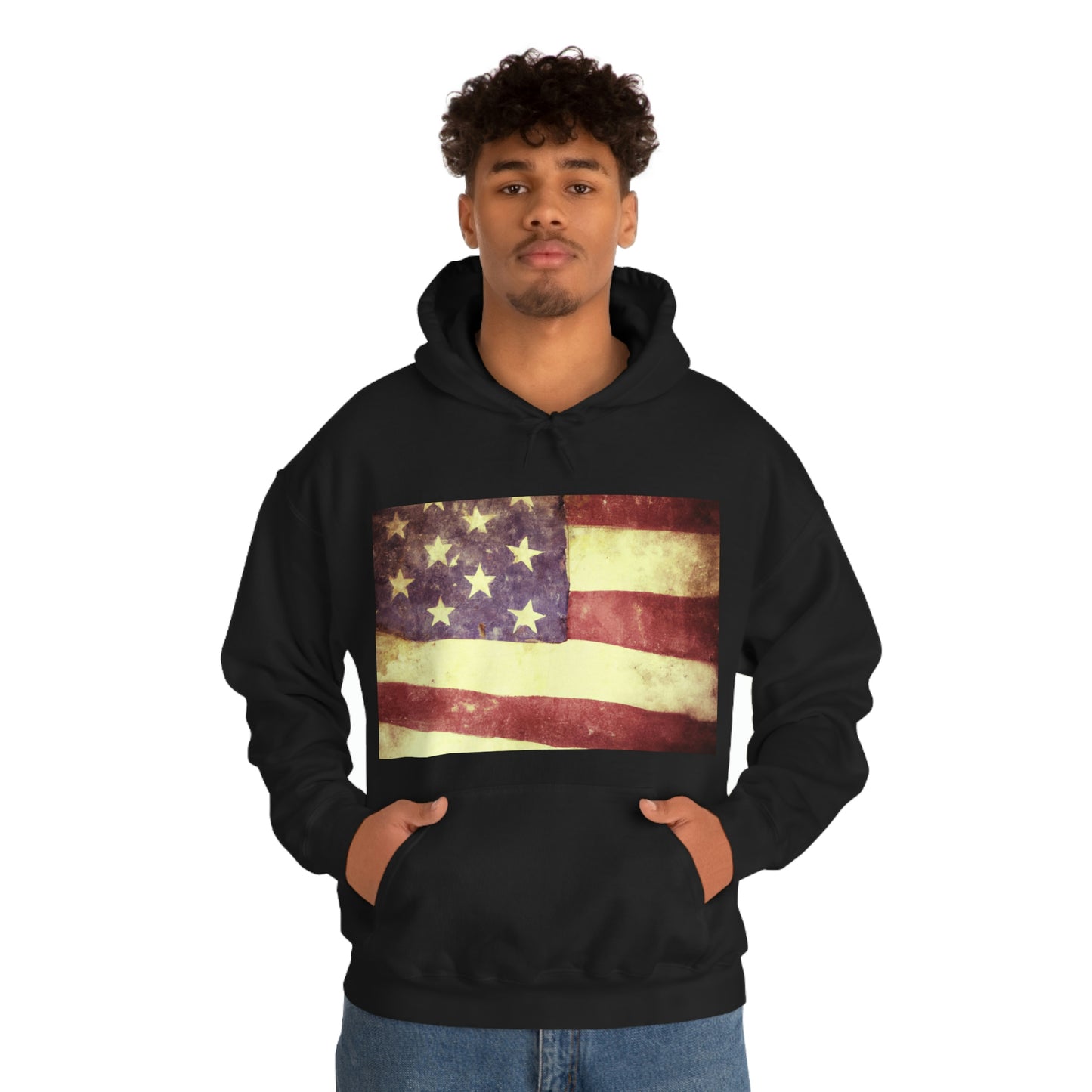 "The flag of the United States has not been created by rhetorical sentences in declarations of independence and in bills of rights. It has been created by the experience of a great people." - Woodrow Wilson - Hoodie