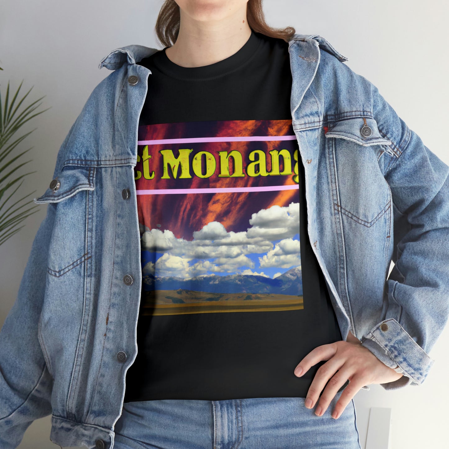 Big Sky Country is a term used to refer to the western United States, typically including Montana, Wyoming, Utah, Idaho, Nevada, Colorado, and some parts of Arizona, California and New Mexico. The name "Big Sky Country" was - T-shirt