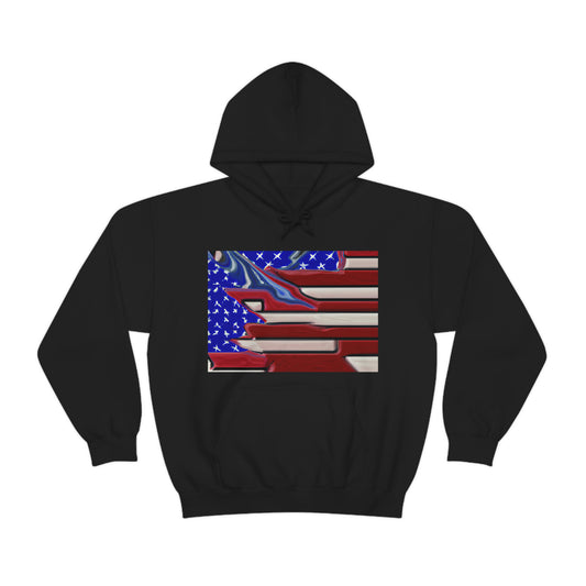 "This is still the land of the free and the home of the brave." - Ronald Reagan - Hoodie