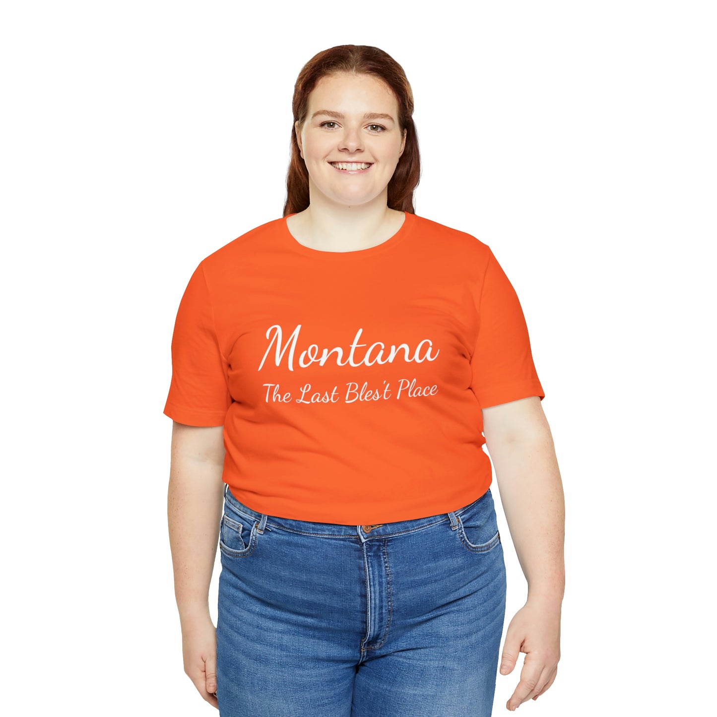 "Montana The Last Bles't Place" Black Ops Unisex Jersey Short Sleeve Tee