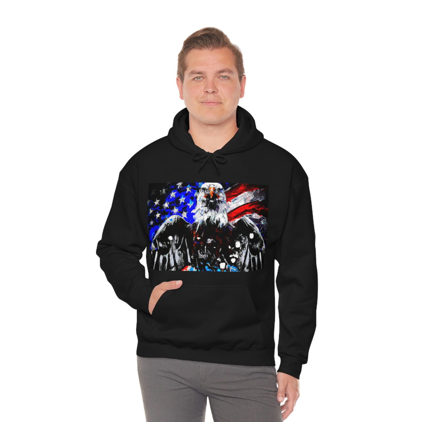 "America will never be destroyed from the outside. If we falter and lose our freedoms, it will be because we destroyed ourselves." - Abraham Lincoln - Hoodie