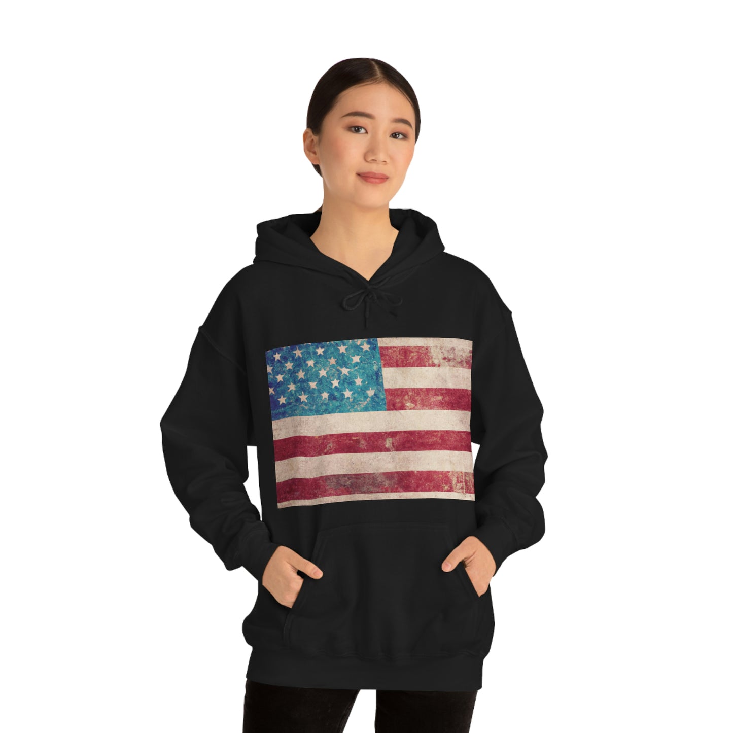 "The flag of the United States has not been created by rhetorical sentences in declarations of independence and in bills of rights. It has been created by the experience of a great people, and every star on its field has meant a irrepress - Hoodie