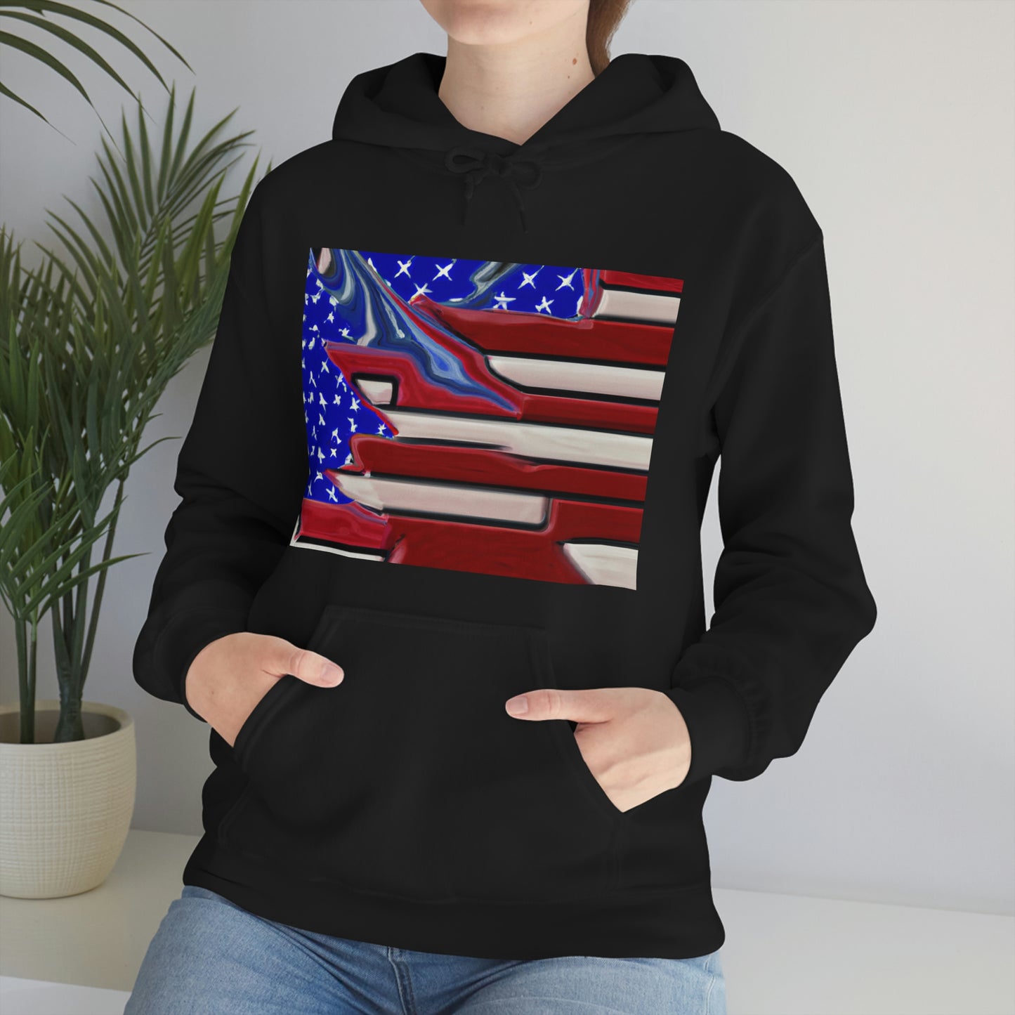 "This is still the land of the free and the home of the brave." - Ronald Reagan - Hoodie