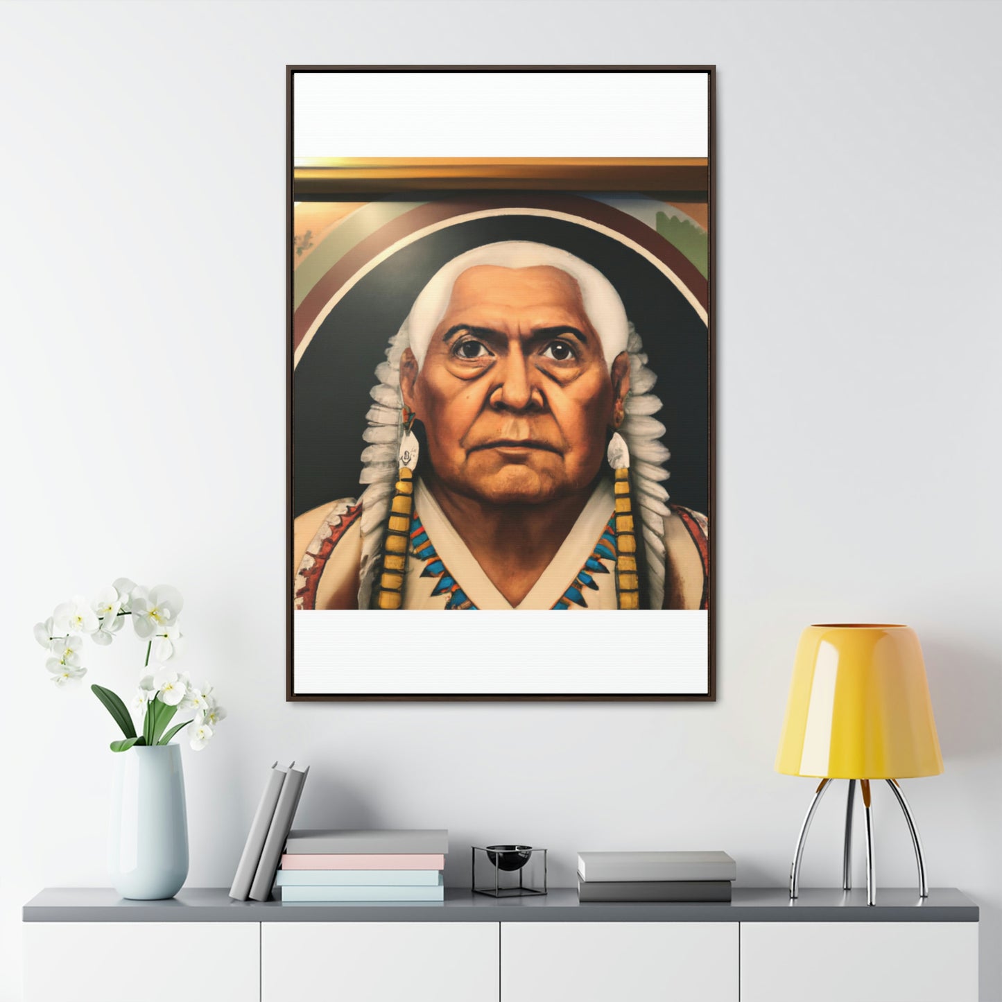 Sunka 'aha (Crow Brave) - Canvas