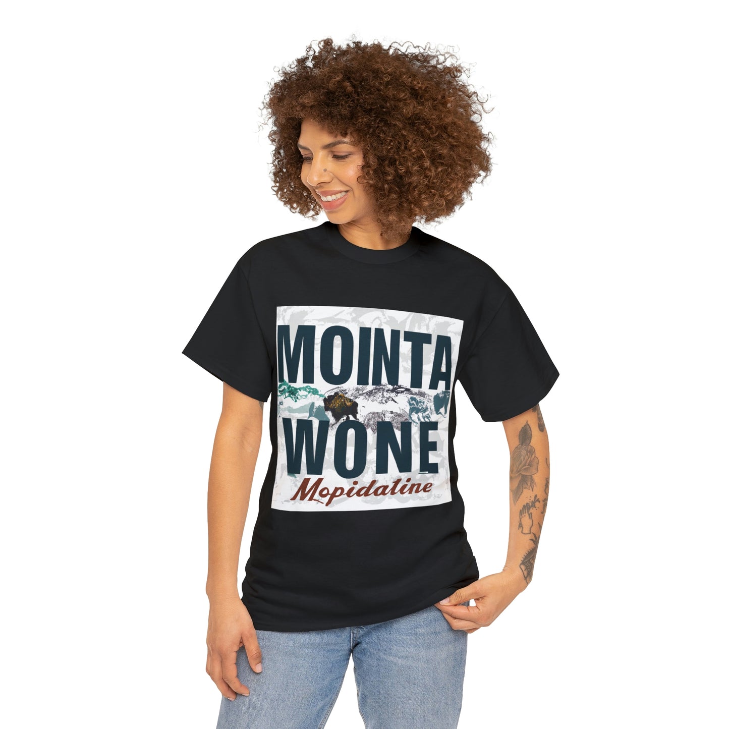 Montana's wildlife ranges from big game like bison, elk, deer, pronghorn, and black bears to small game like squirrels, rabbits, and sage grouse, as well as upland birds and waterfowl - T-shirt