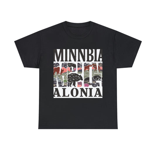 Montana is home to a large and diverse population of wildlife, including elk, moose, bighorn sheep, grizzly bears, wolves, pronghorn antelope, bison, mule deer, black bears, e - T-shirt