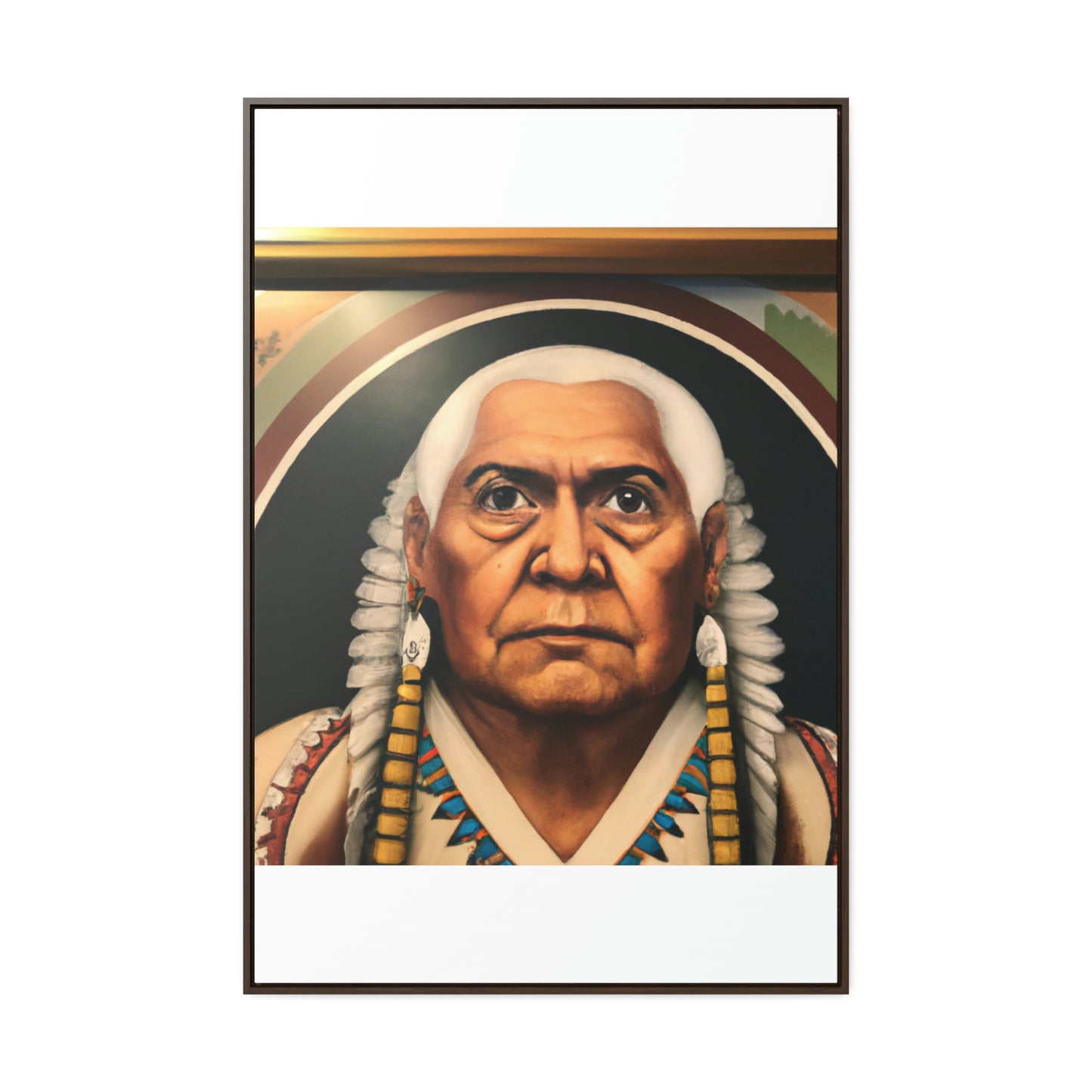 Sunka 'aha (Crow Brave) - Canvas