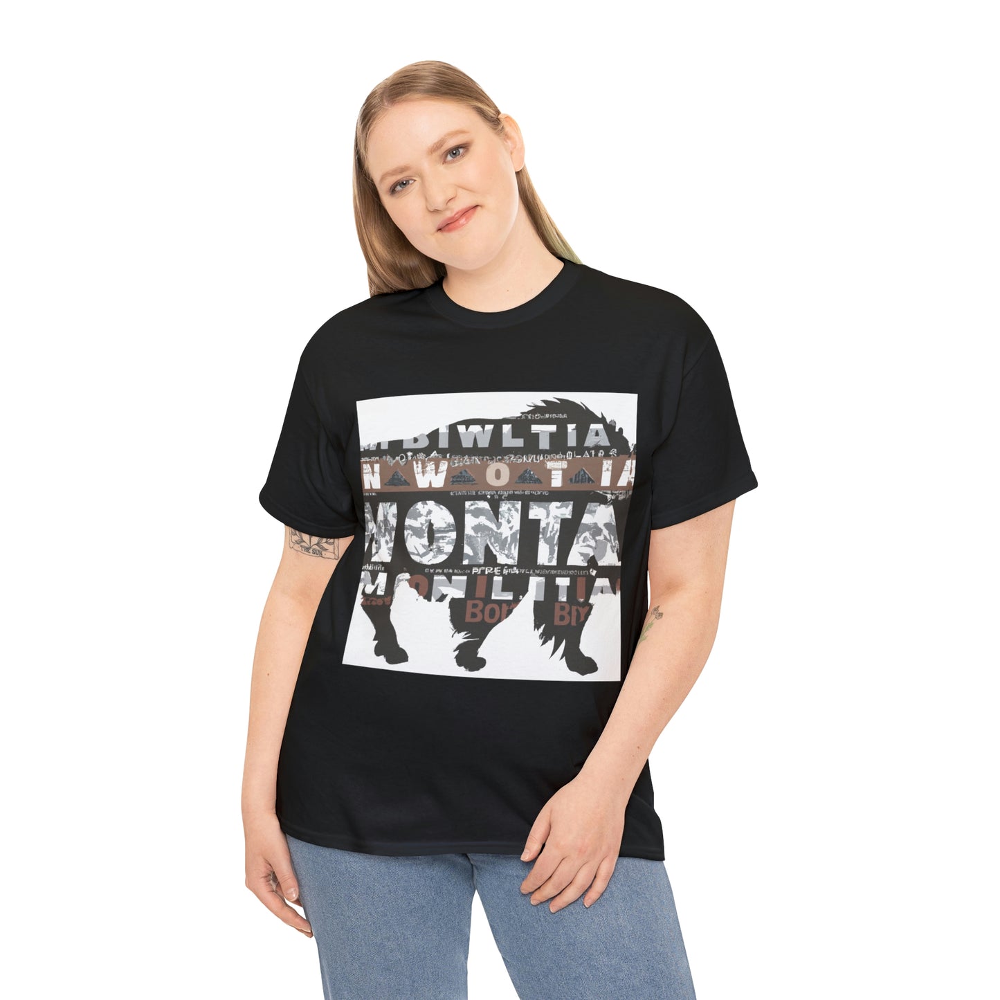 Montana is home to a wide variety of wildlife, including elk, deer, antelope, bighorn sheep, black and grizzly bears, mountain lions, wolves, foxes, coyotes, beaver, fishers, - T-shirt